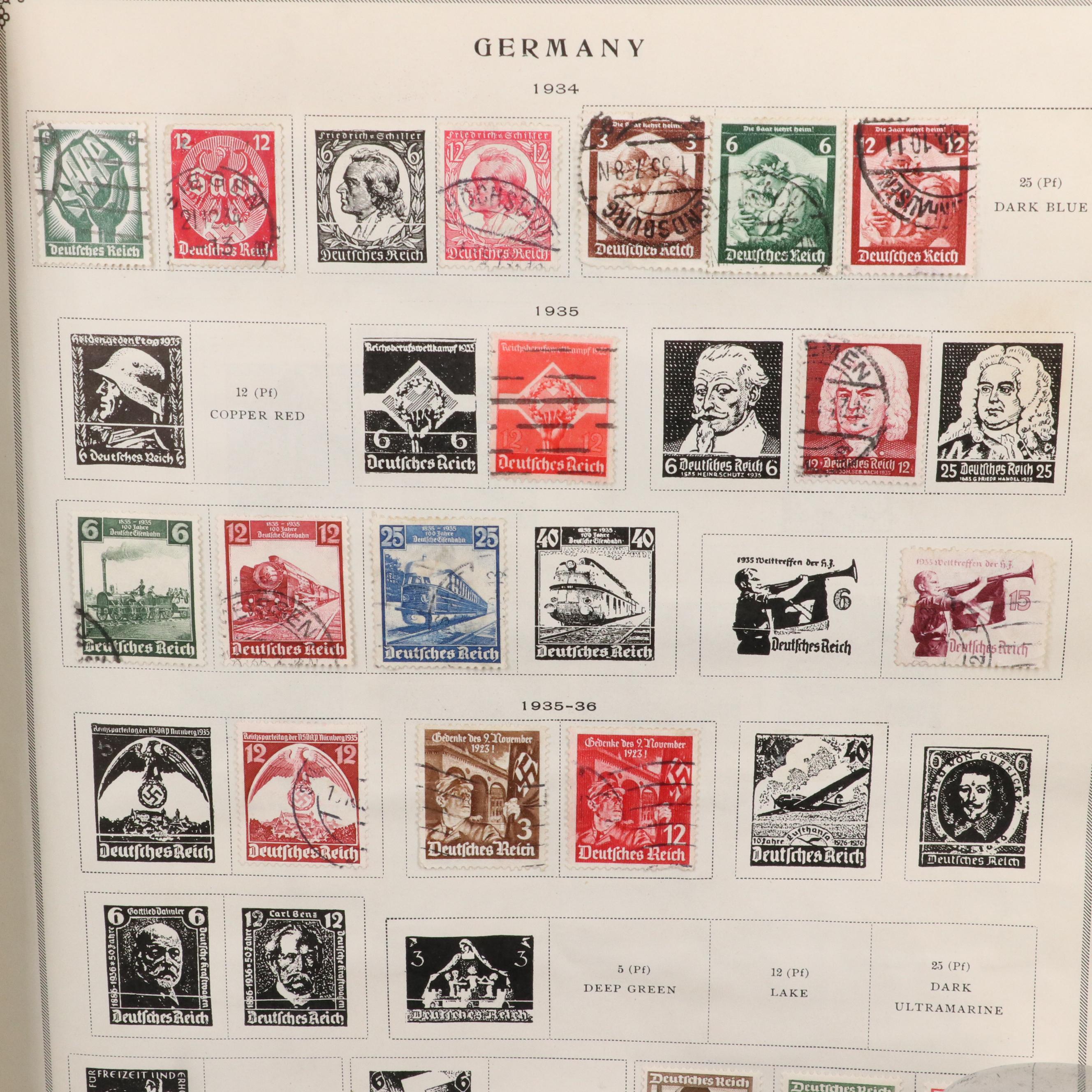 Scott's International Postage Stamp Album, 1947