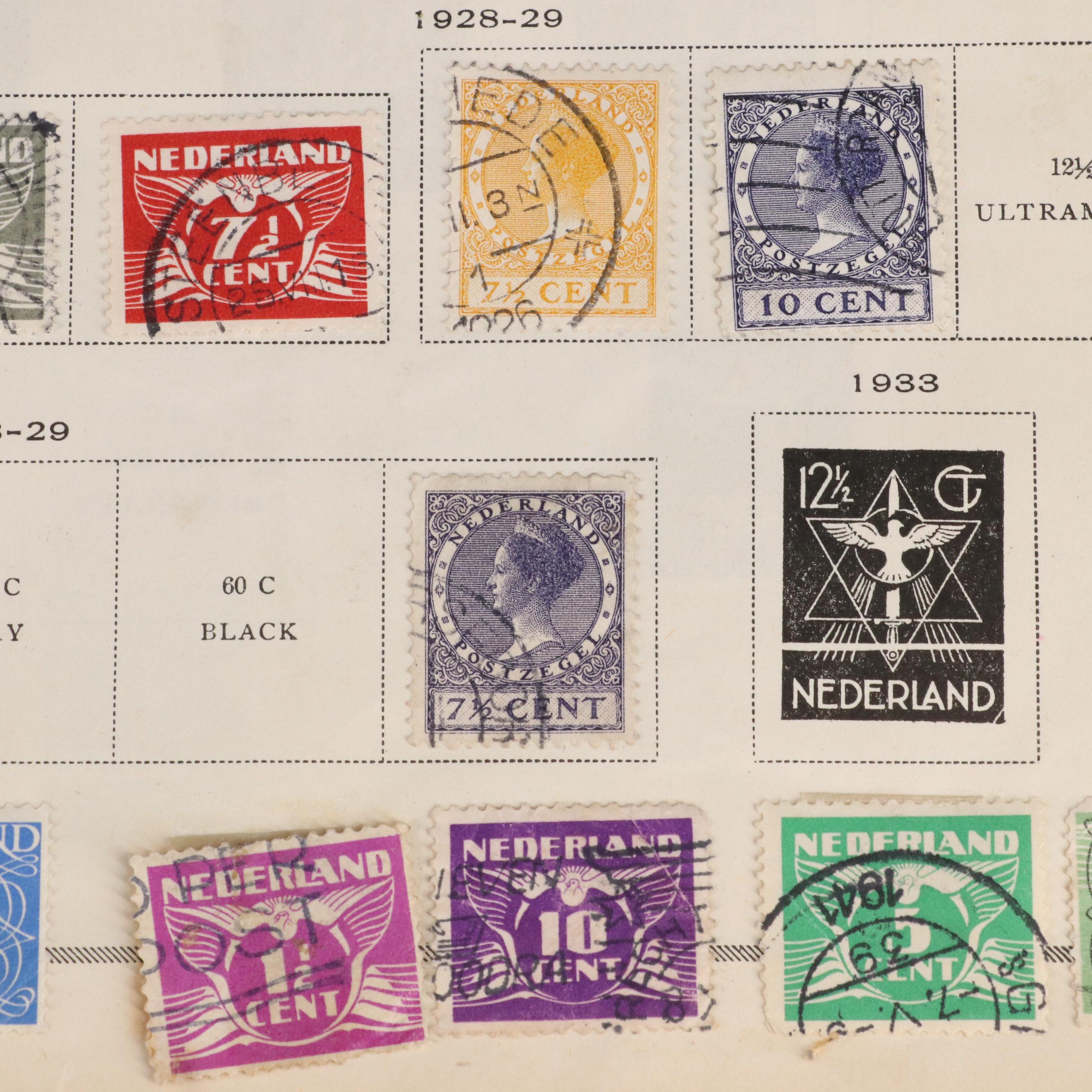 Scott's International Postage Stamp Album, 1947