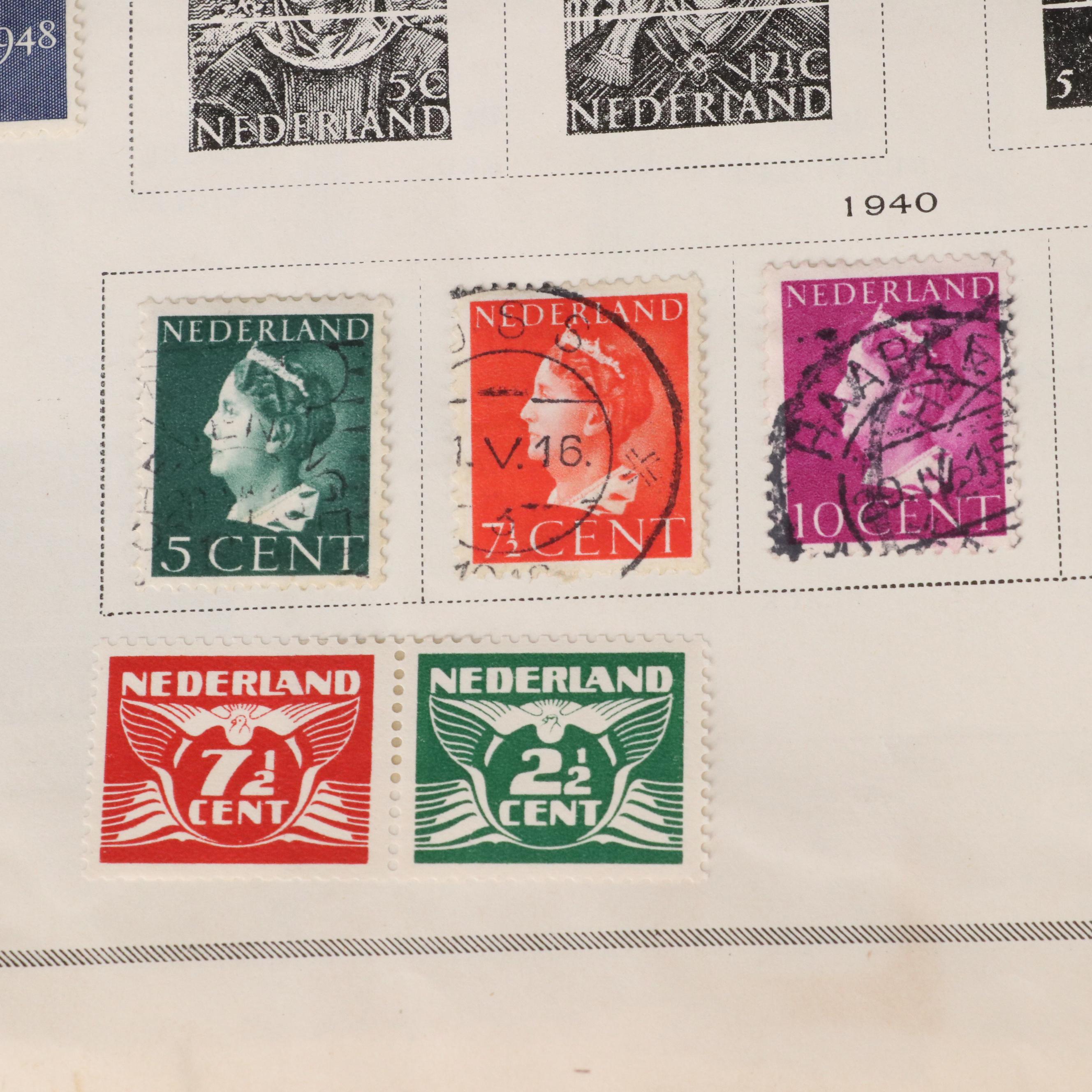 Scott's International Postage Stamp Album, 1947