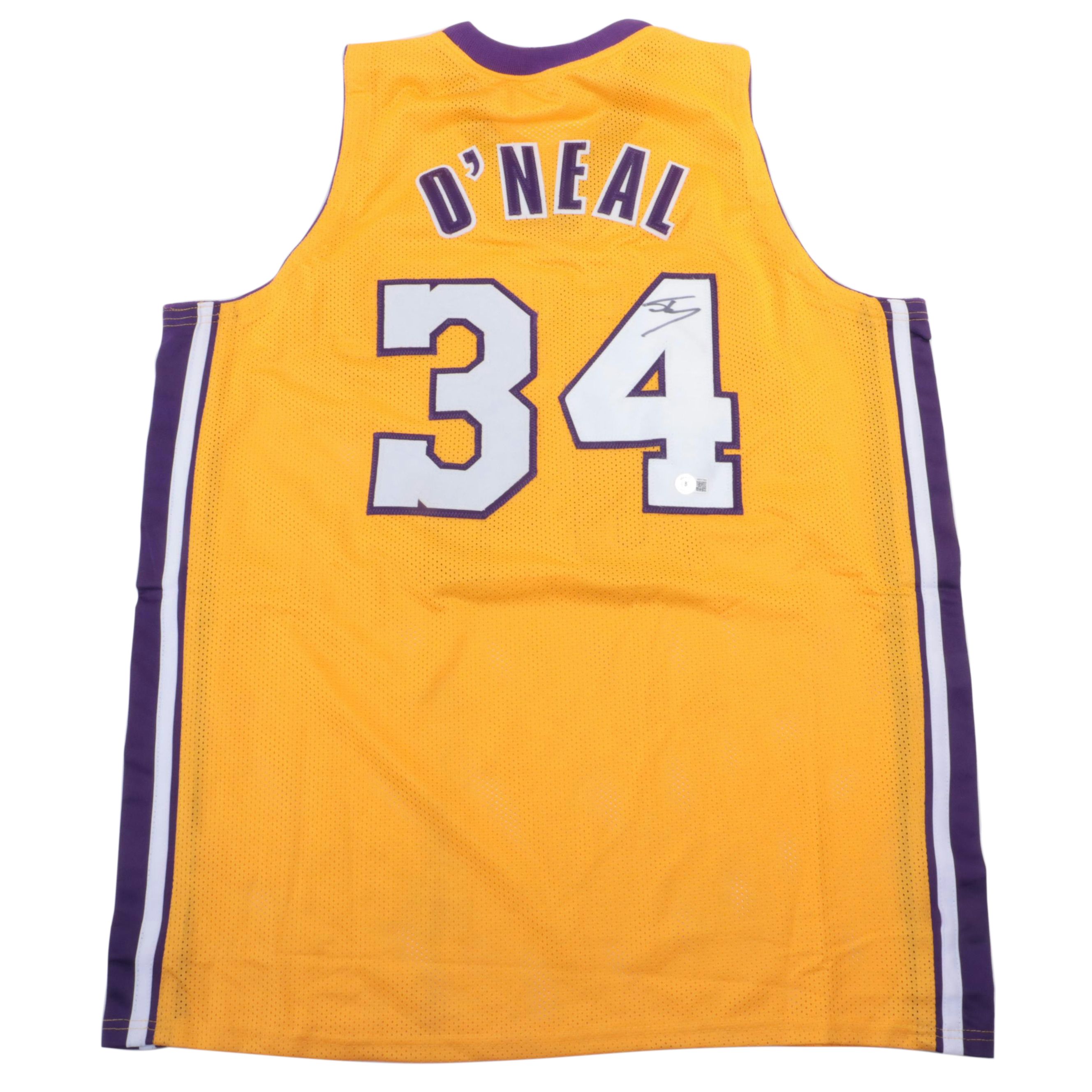 Shaquille O'Neal Signed Los Angeles Lakers Basketball Jersey