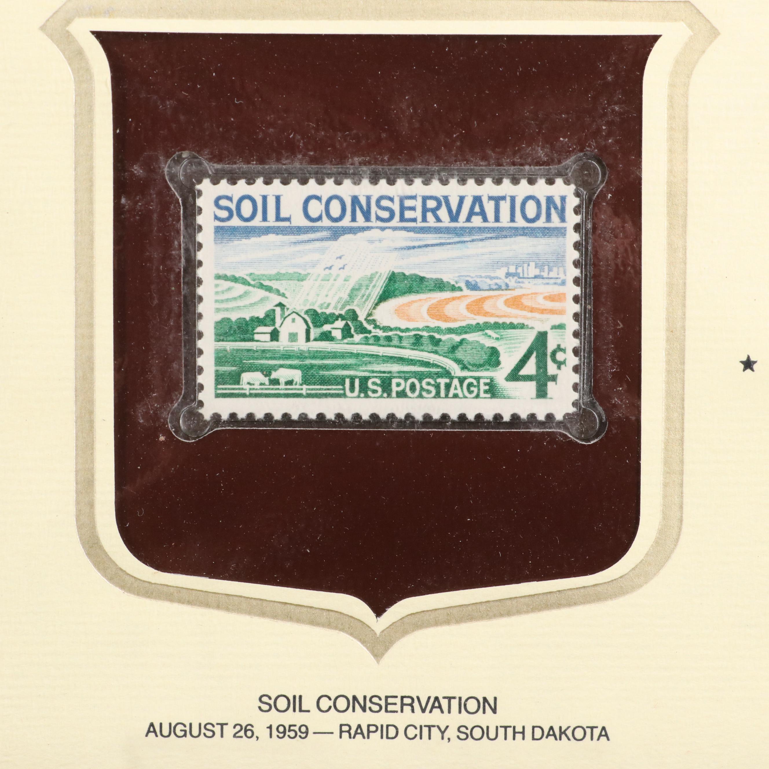 "Historic Stamps of America" Postage Stamp Album