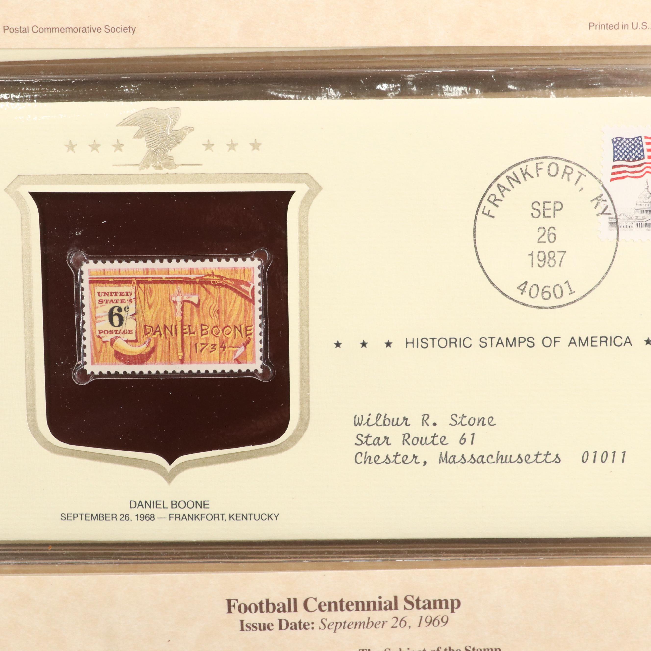 "Historic Stamps of America" Postage Stamp Album