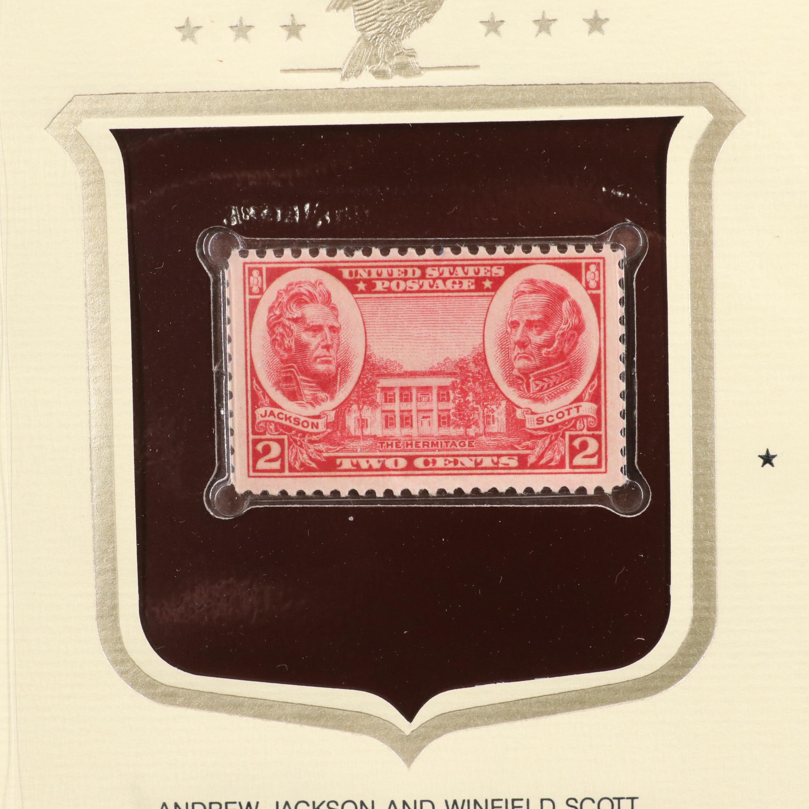 "Historic Stamps of America" Postage Stamp Album