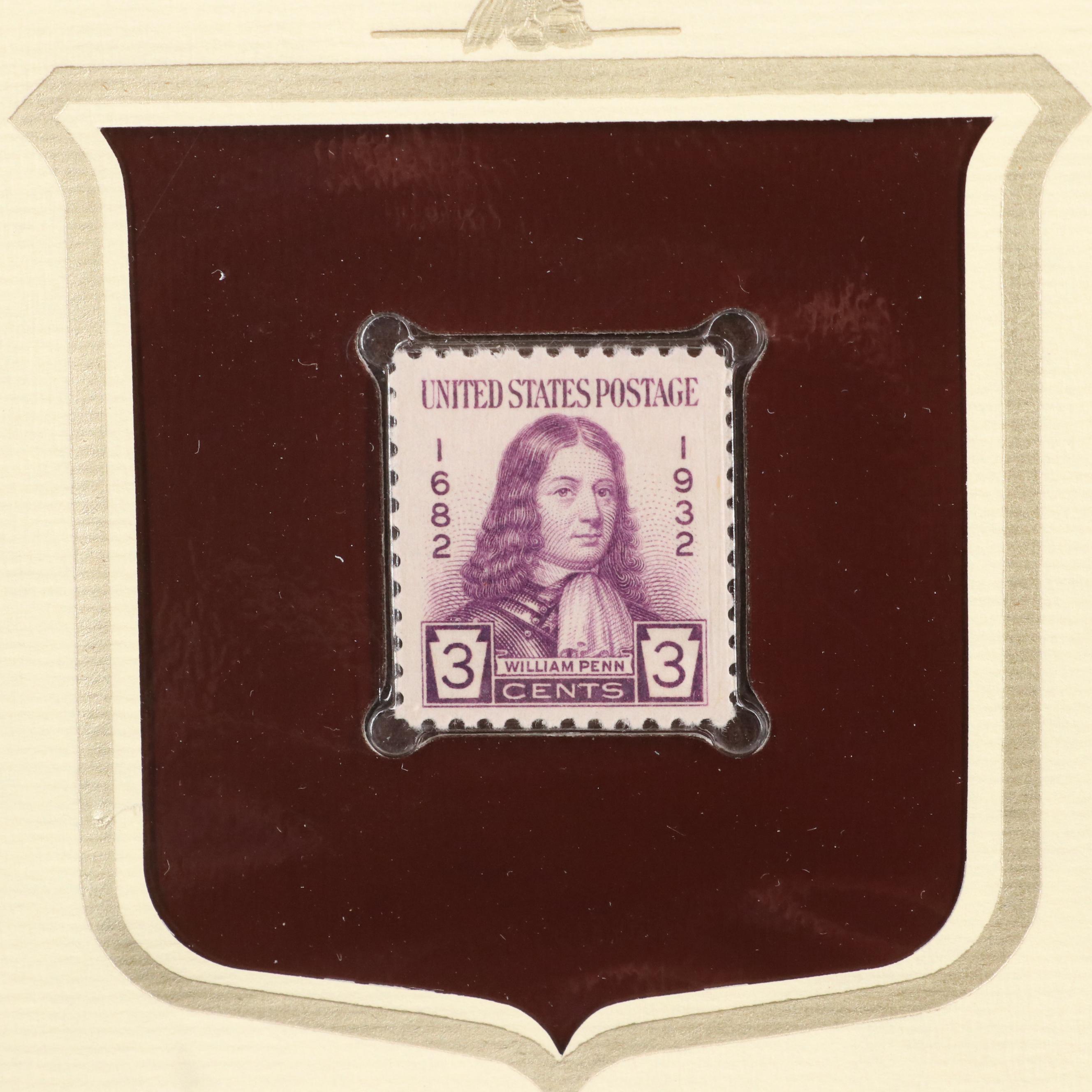 "Historic Stamps of America" Postage Stamp Album