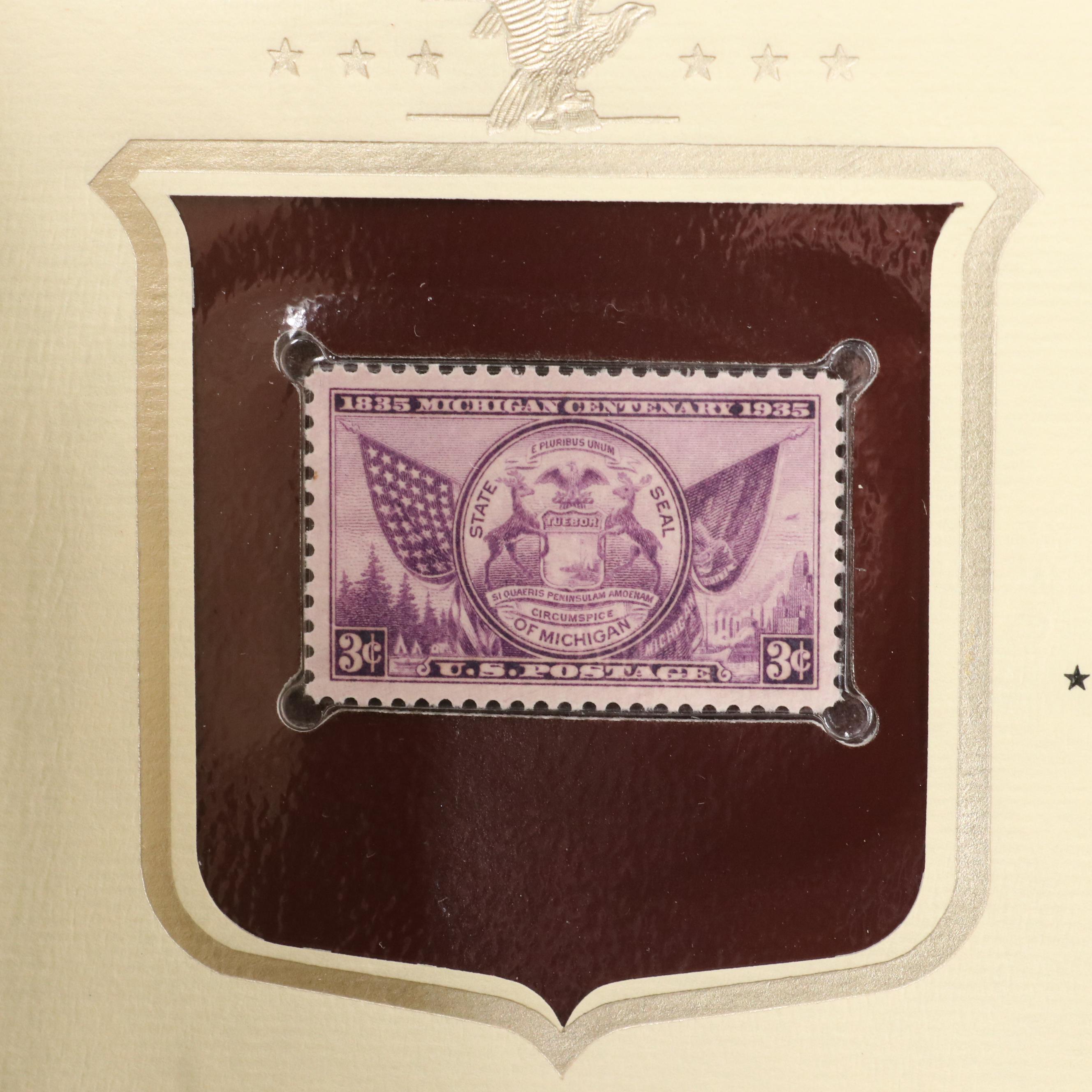 "Historic Stamps of America" Postage Stamp Album