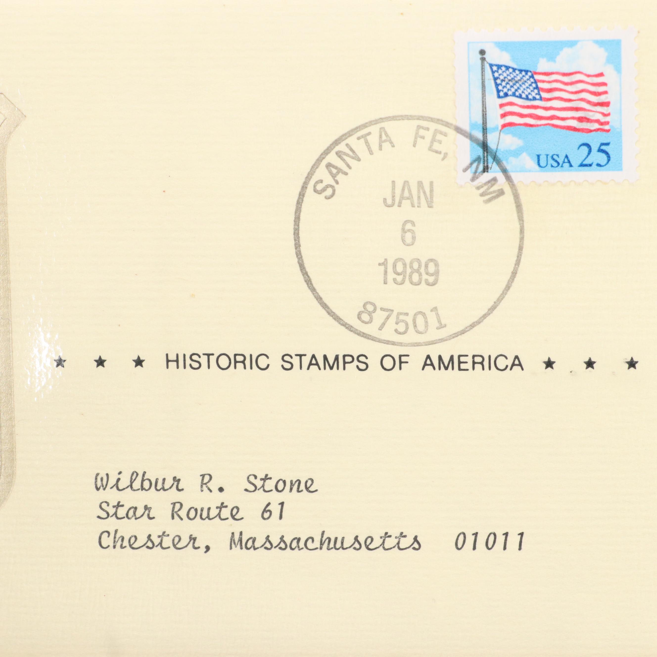 "Historic Stamps of America" Postage Stamp Album