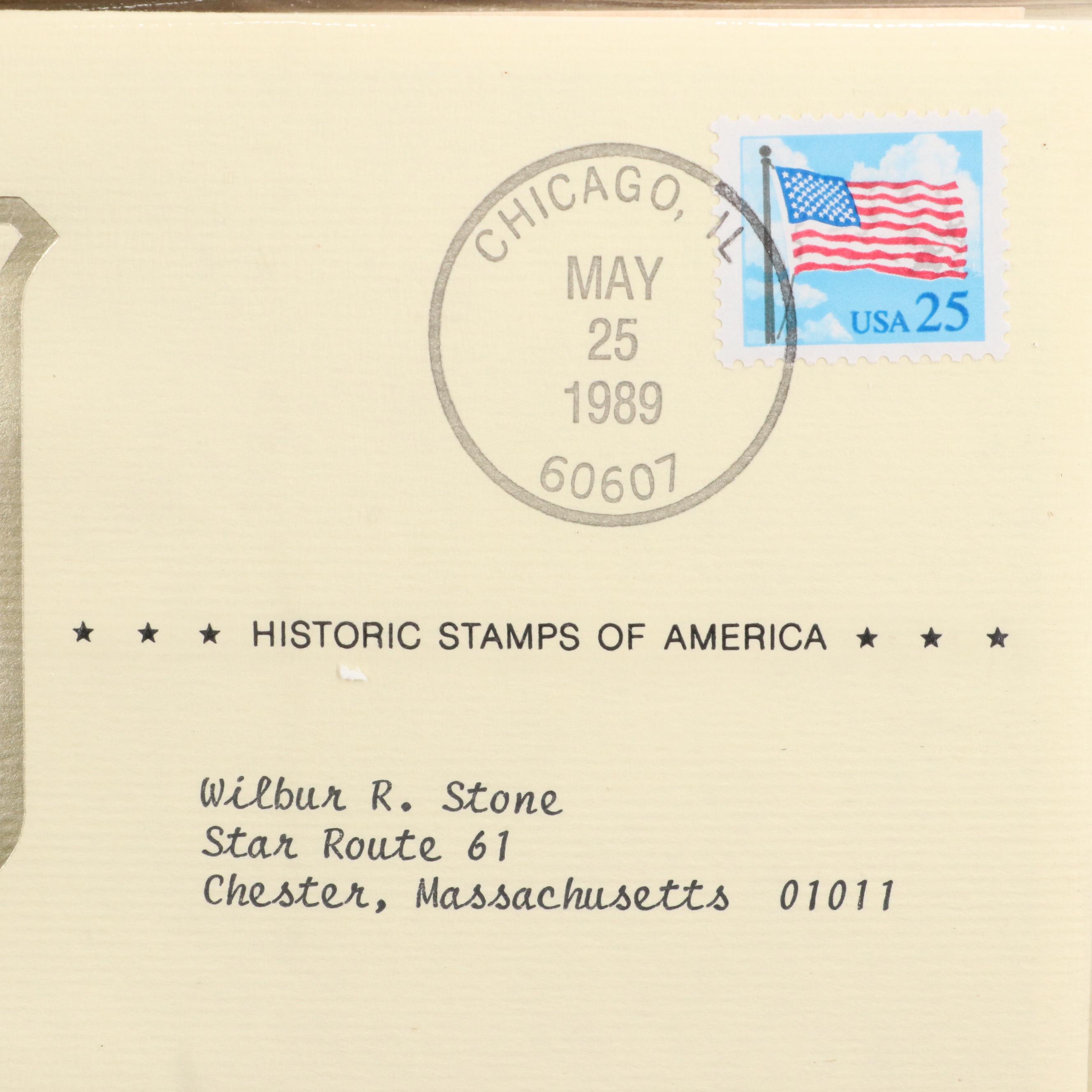 "Historic Stamps of America" Postage Stamp Album