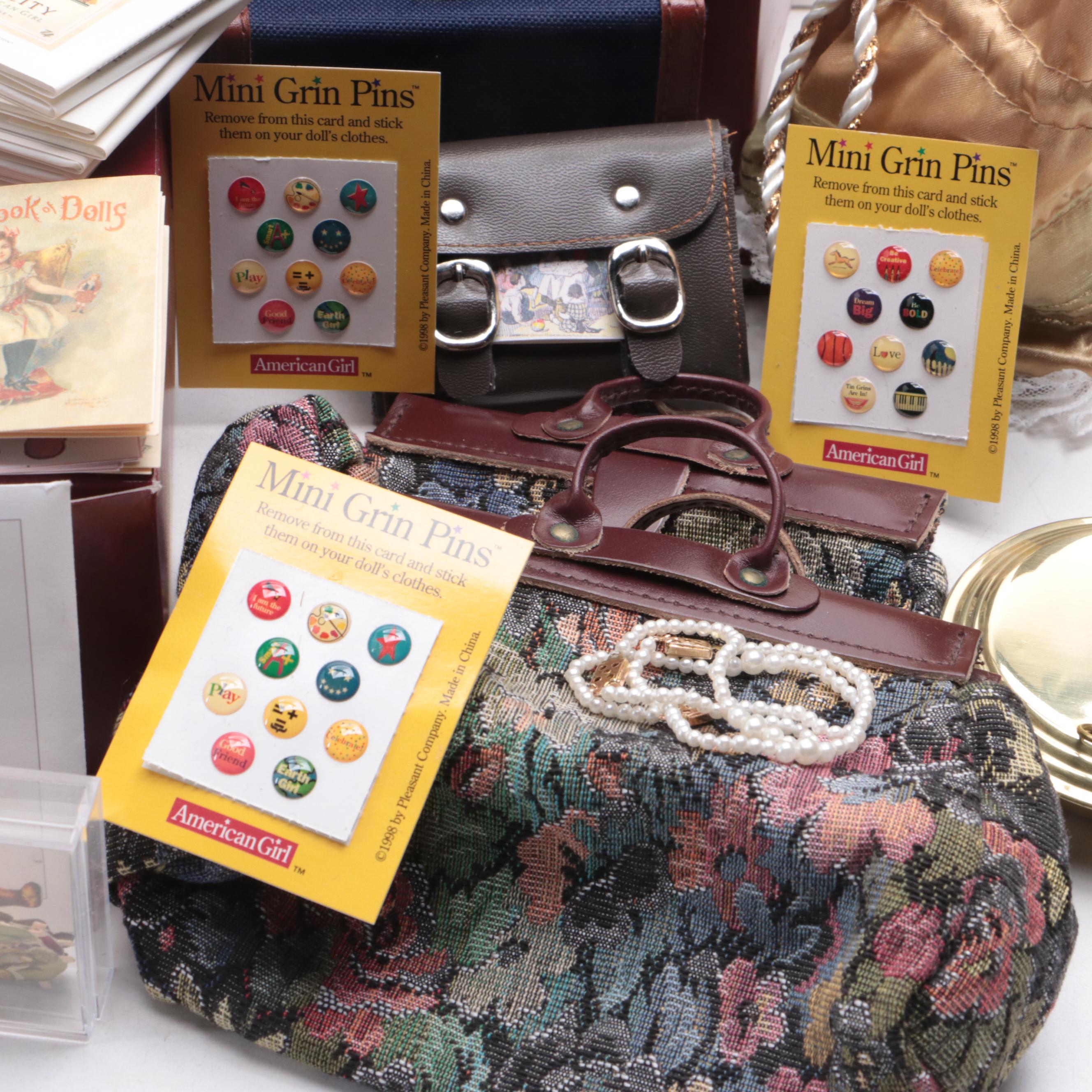 American Girl 25 Year Anniversary Dolls with Miniature Books and Accessories