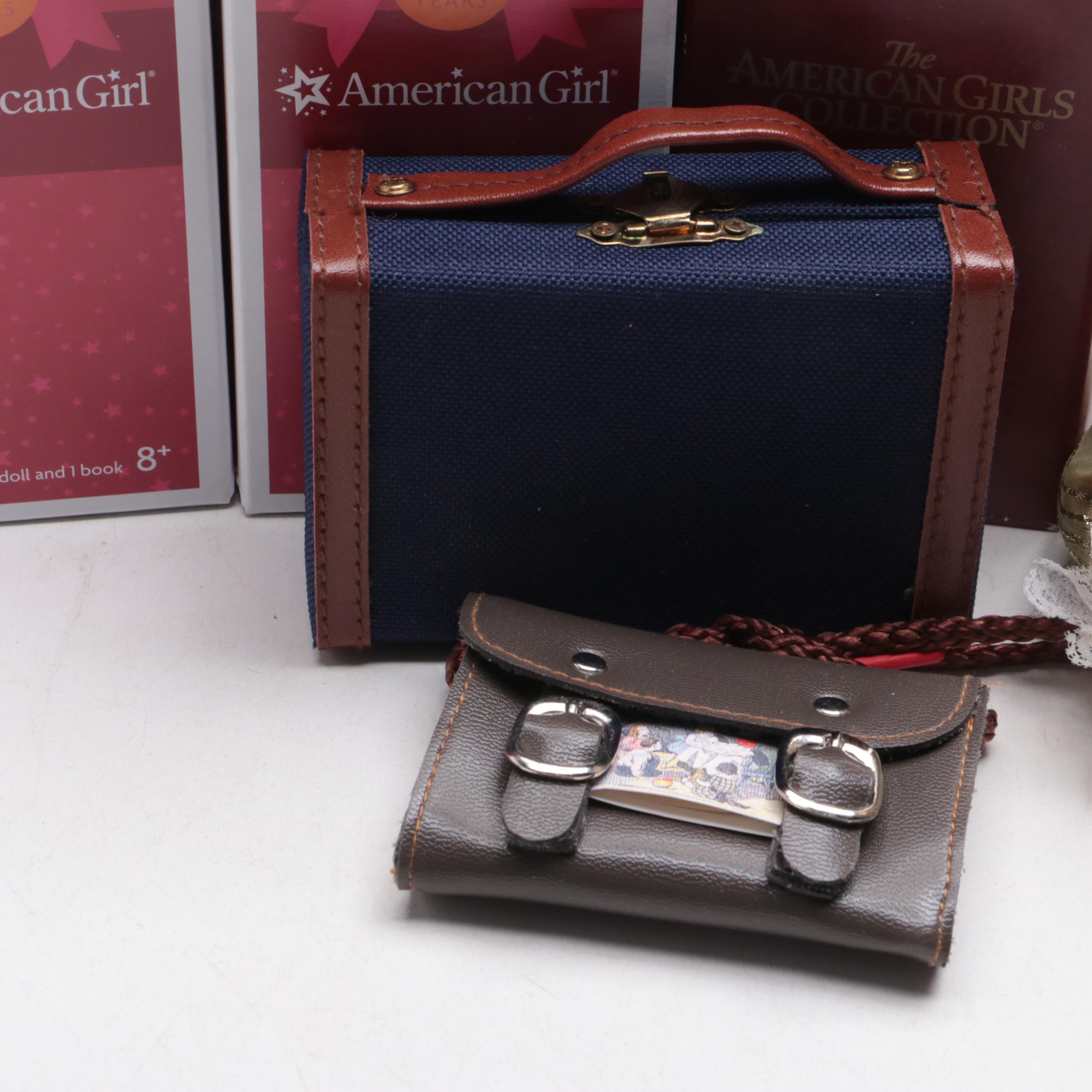 American Girl 25 Year Anniversary Dolls with Miniature Books and Accessories