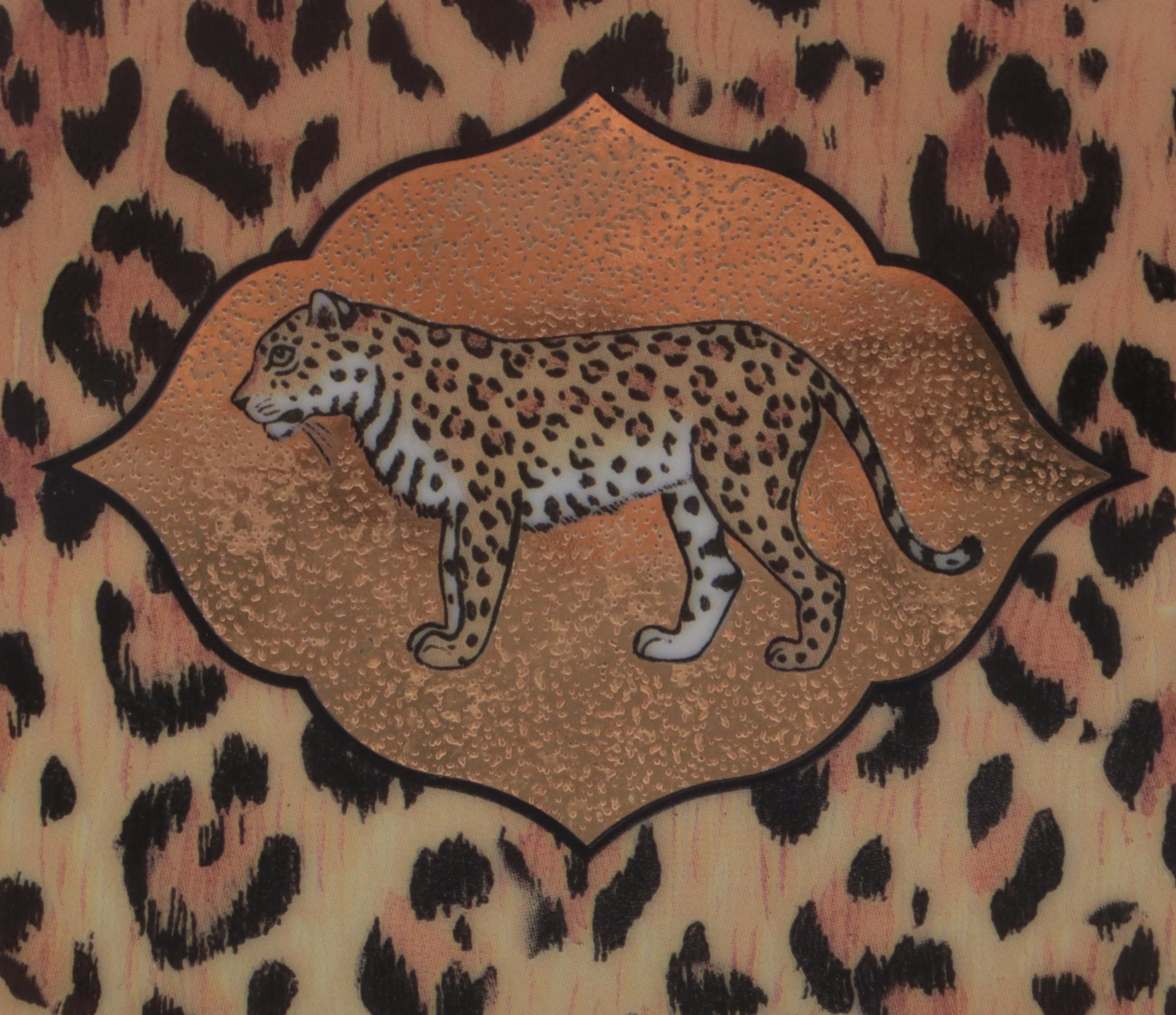Lynn Chase "Amazonian Jaguar" Porcelain Dish