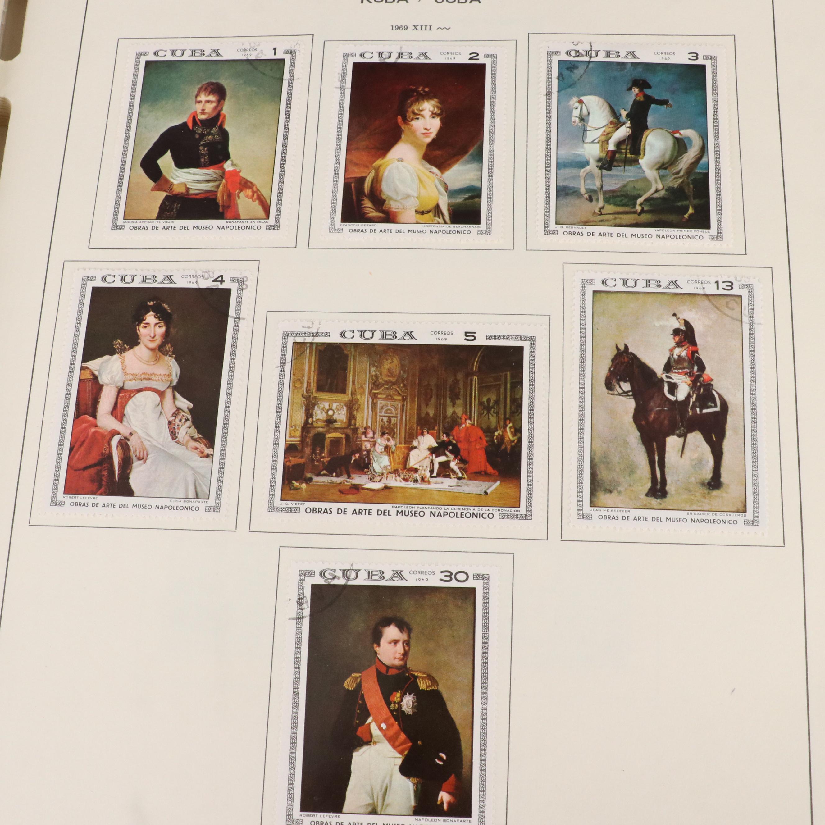 Postage Stamp Collection from Cuba