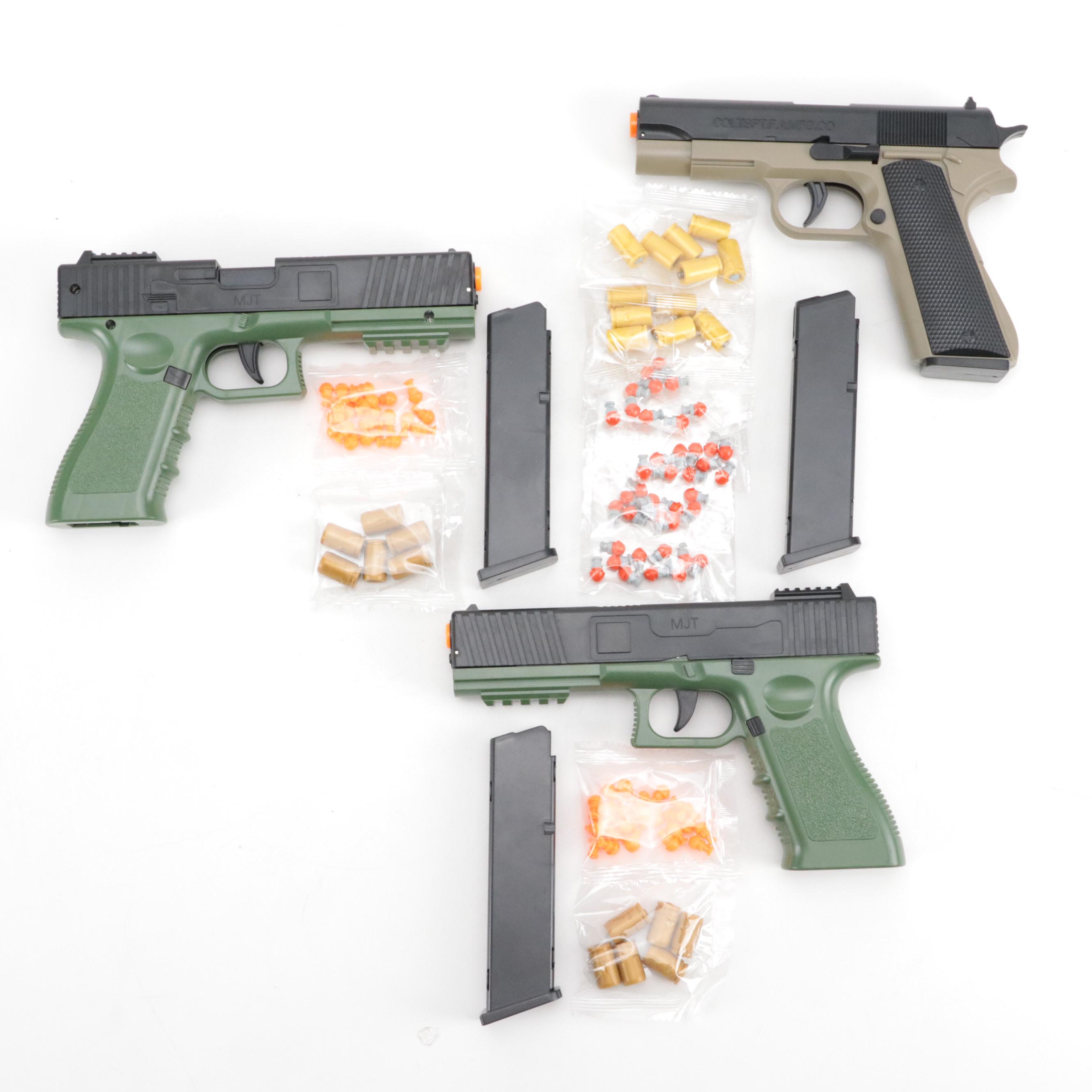 Plastic Toy Cap Guns