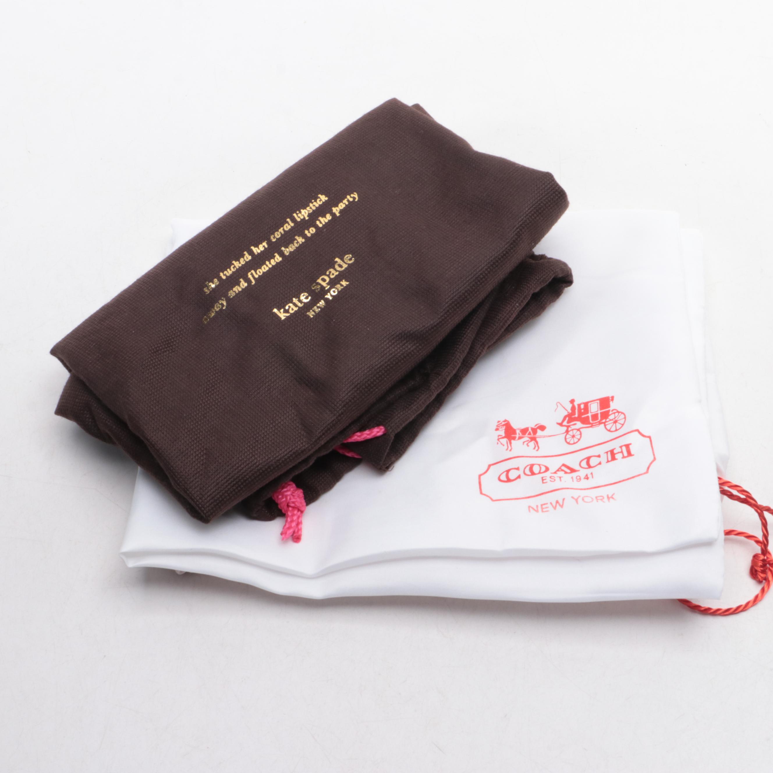 Kate Spade Black Holden Street Lanie Bag, Coach Peyton Leather Cora Dome Satchel