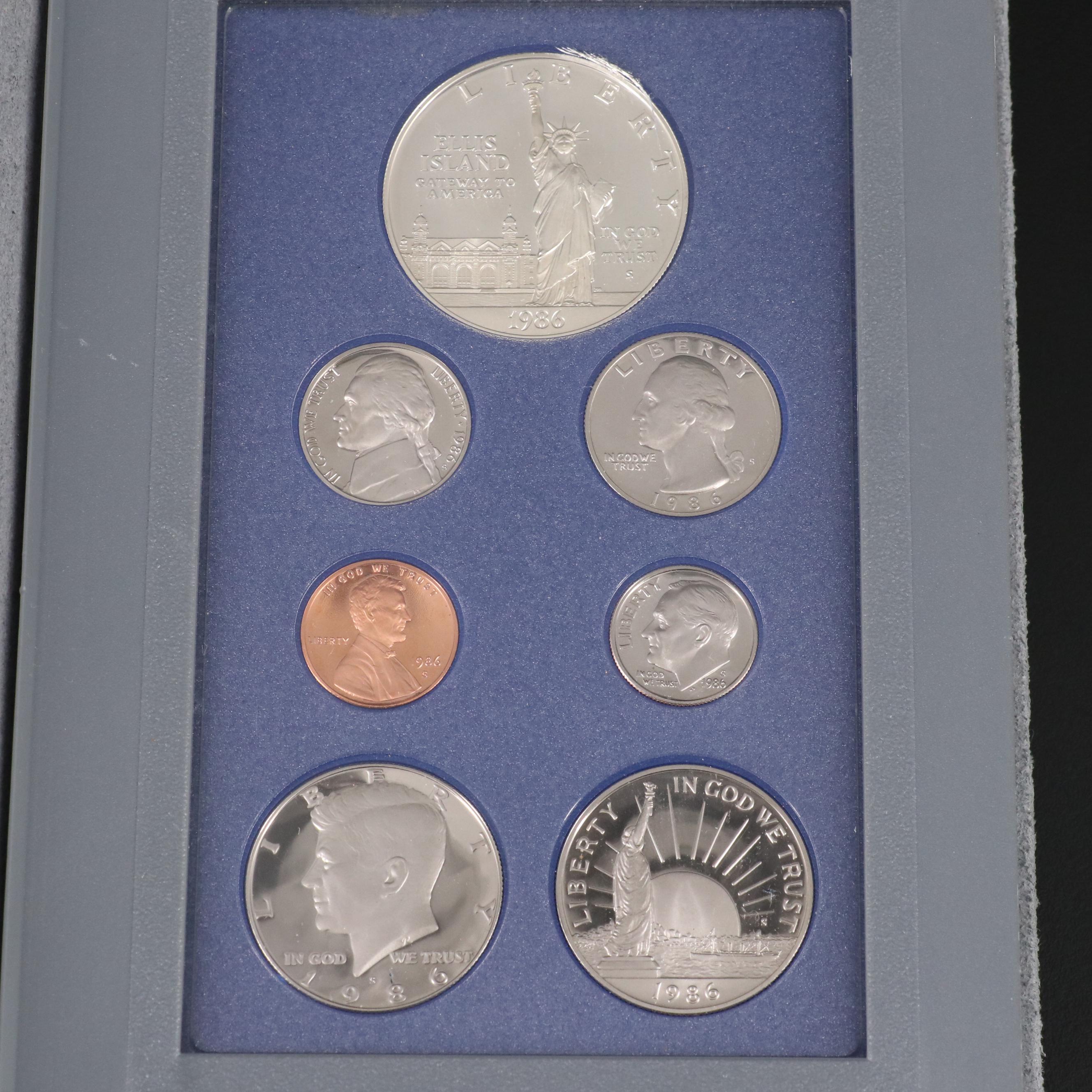 Group of Four United States Mint Prestige Proof Sets
