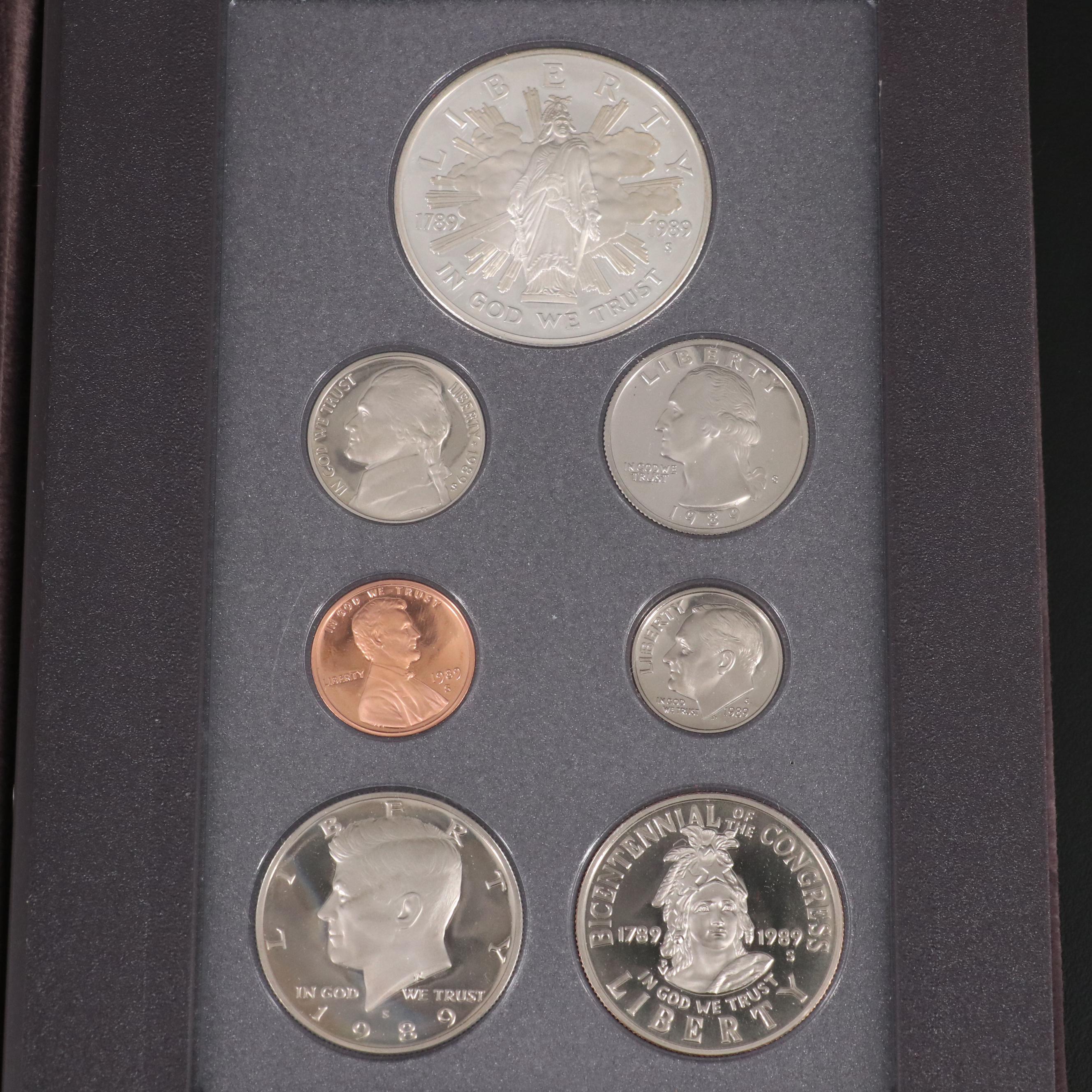Group of Four United States Mint Prestige Proof Sets