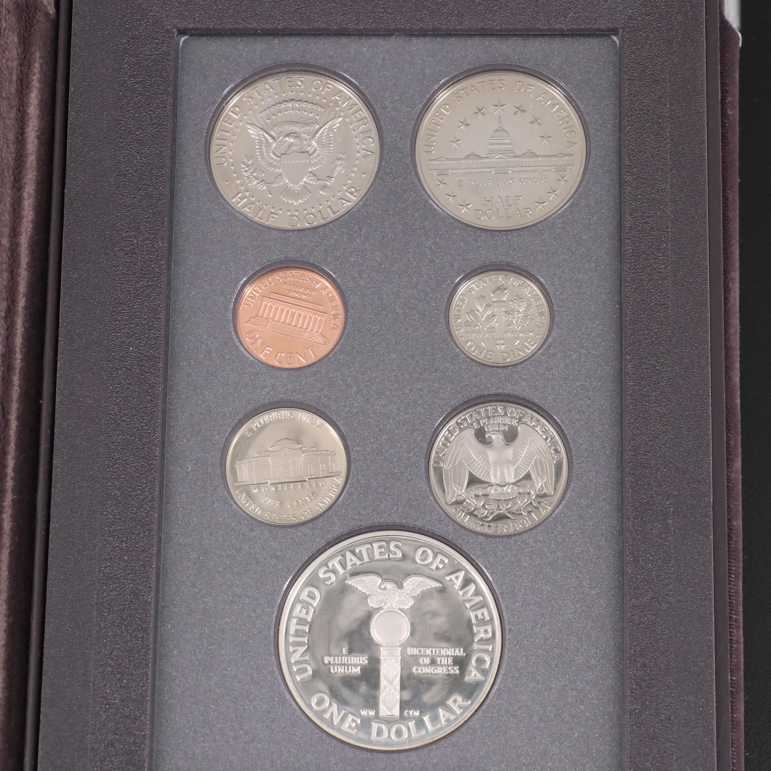 Group of Four United States Mint Prestige Proof Sets