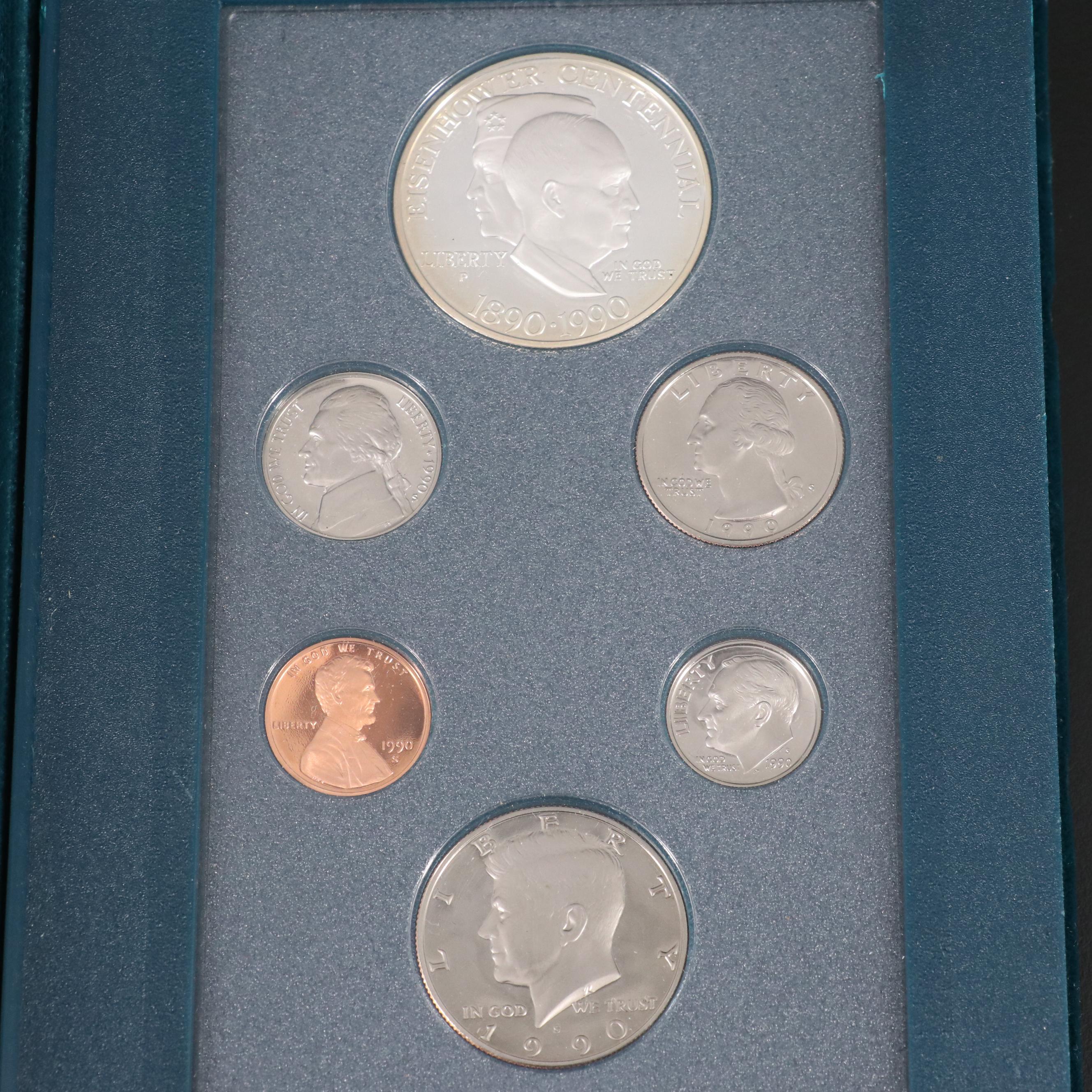 Group of Four United States Mint Prestige Proof Sets