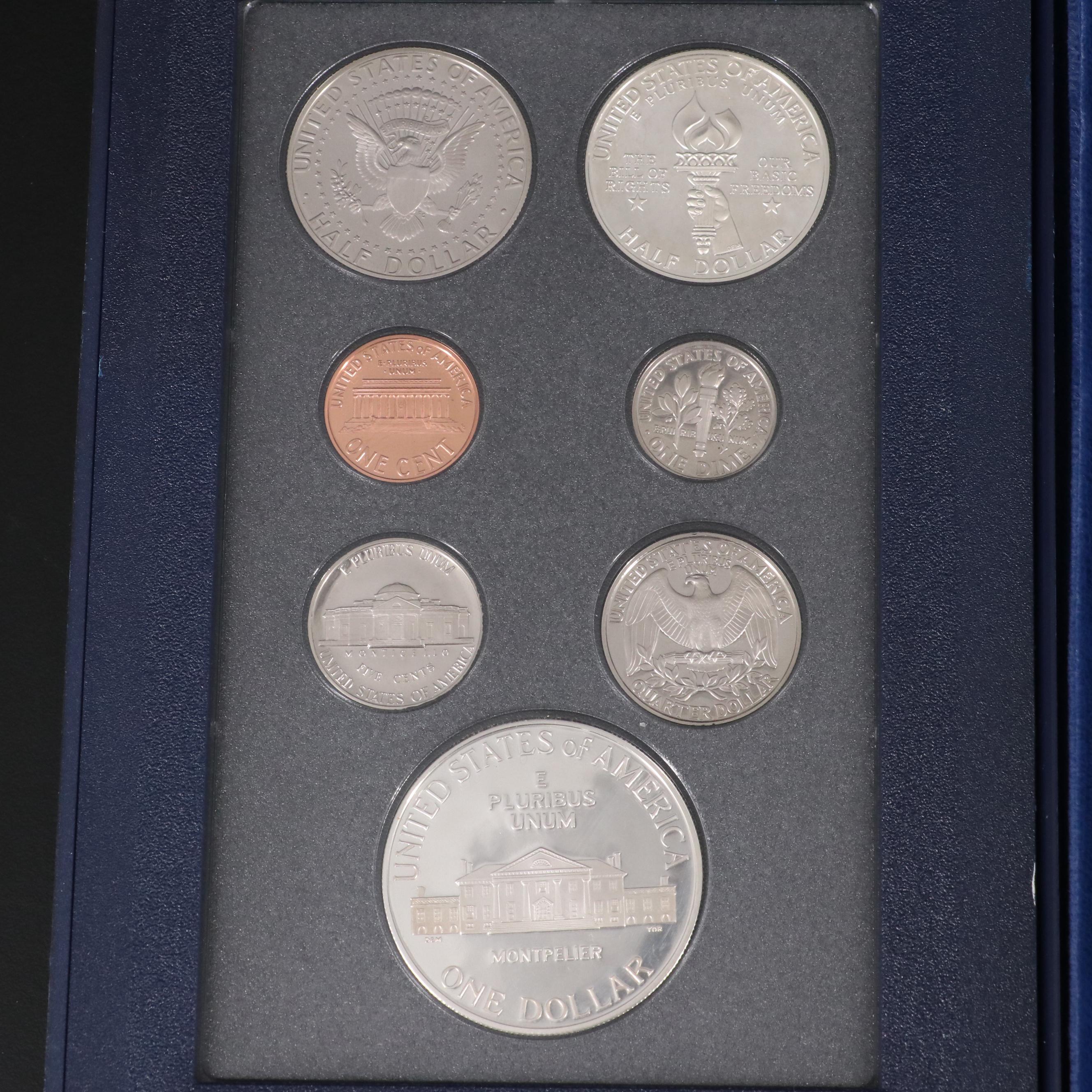 Group of Four United States Mint Prestige Proof Sets