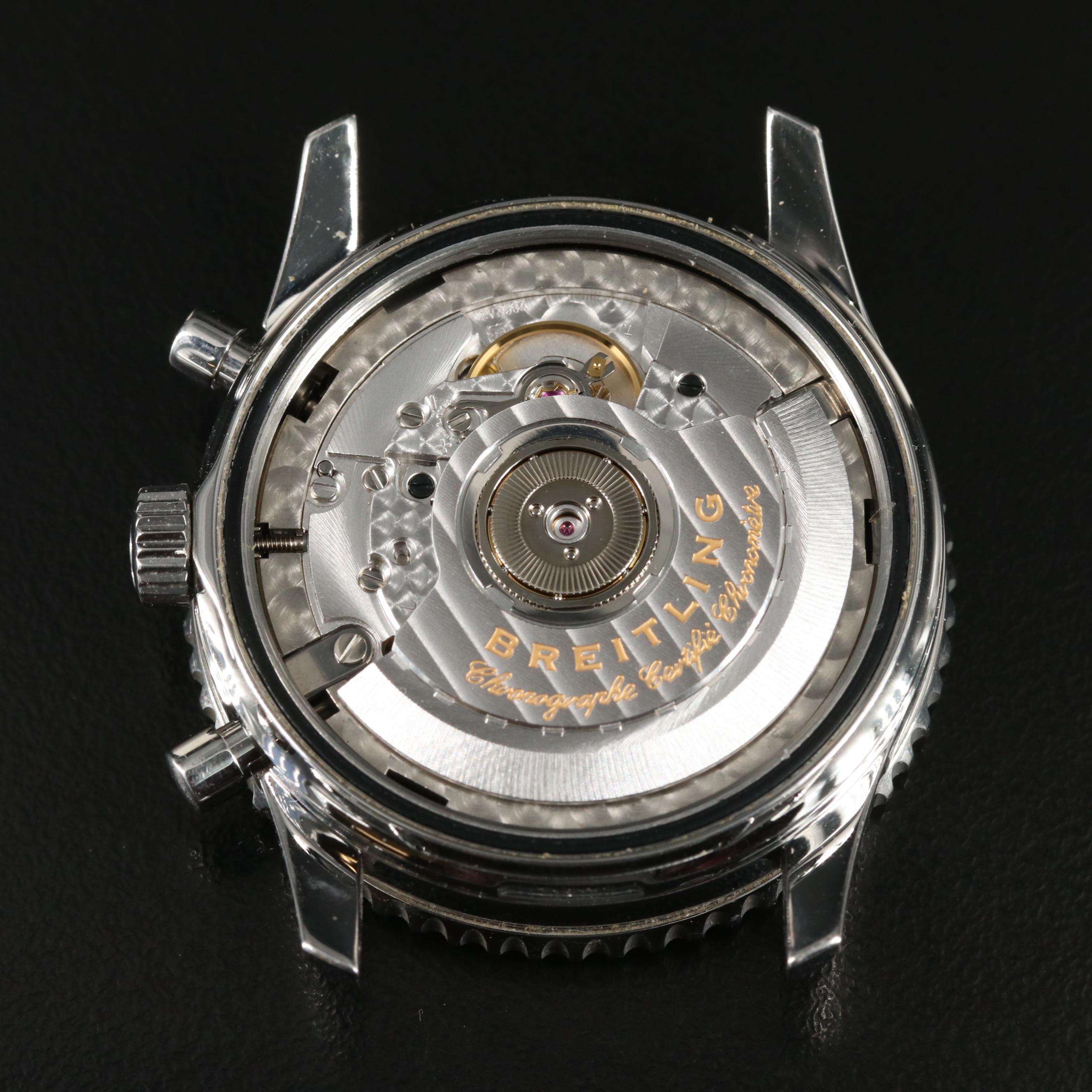 Breitling Montbrillant Navitimer 38MM Steel Automatic Watch