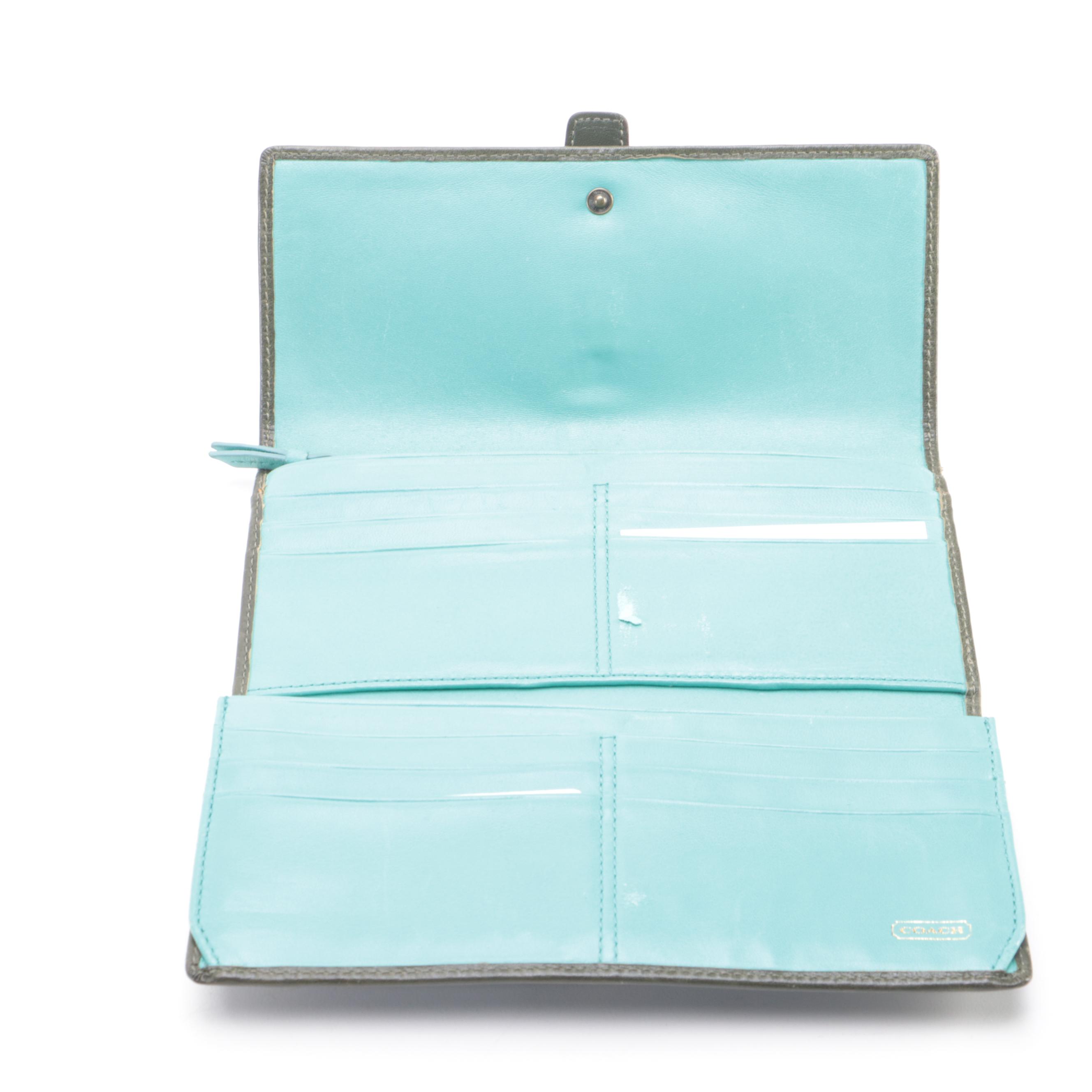 Coach Legacy Garcia Leather Satchel 12704 and Trifold Wallet F41832