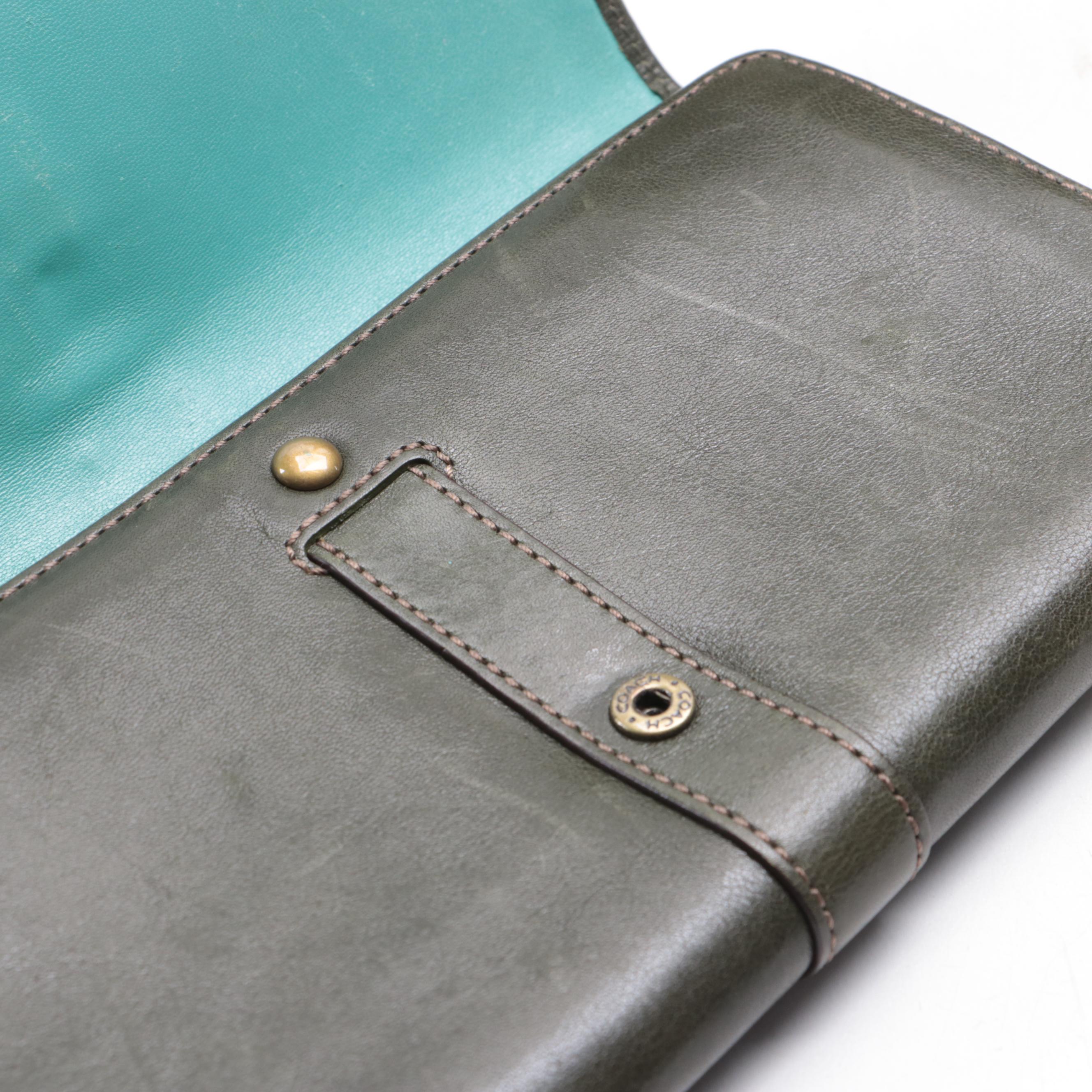 Coach Legacy Garcia Leather Satchel 12704 and Trifold Wallet F41832