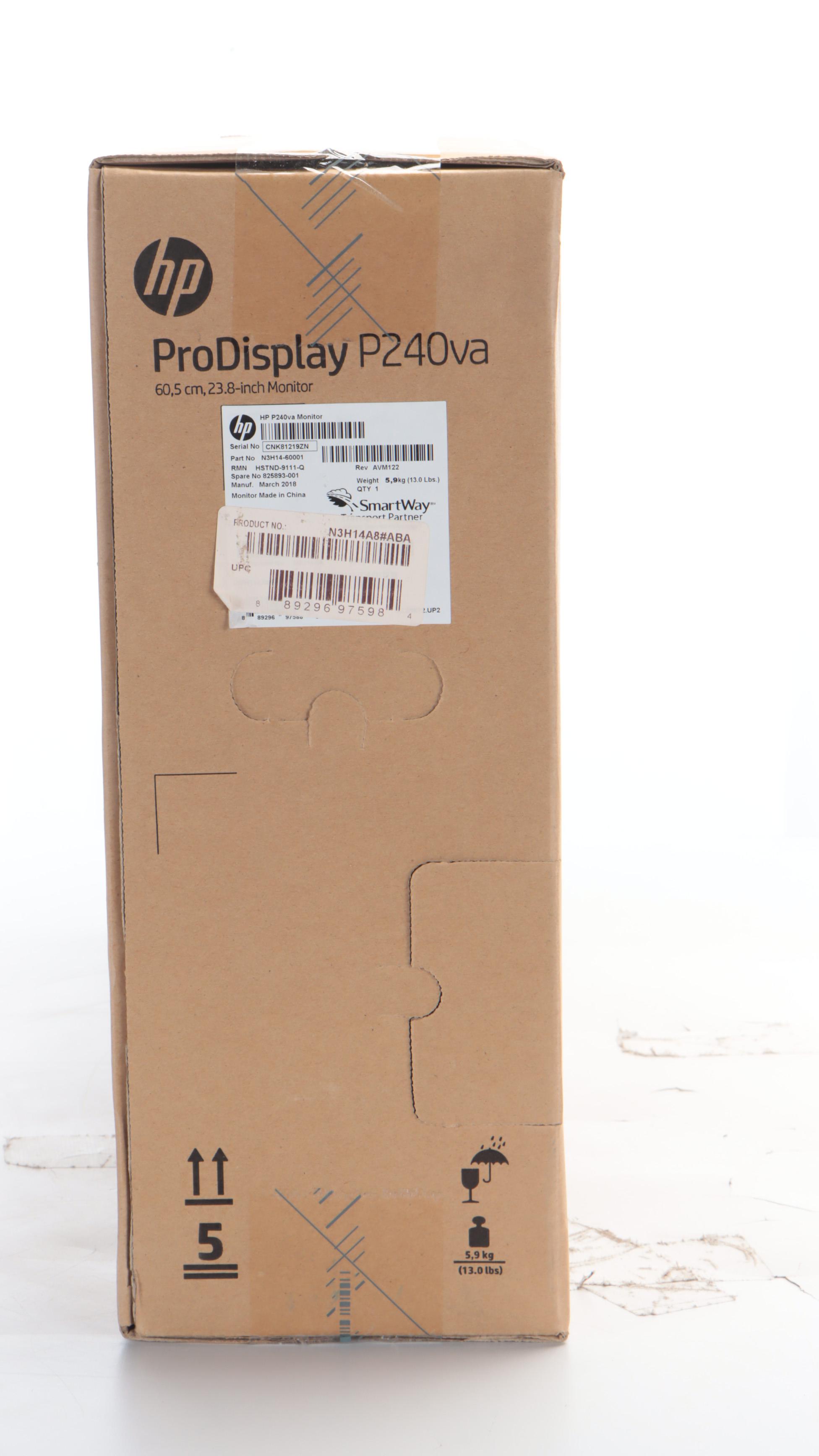 HP ProDisplay P240va Monitor