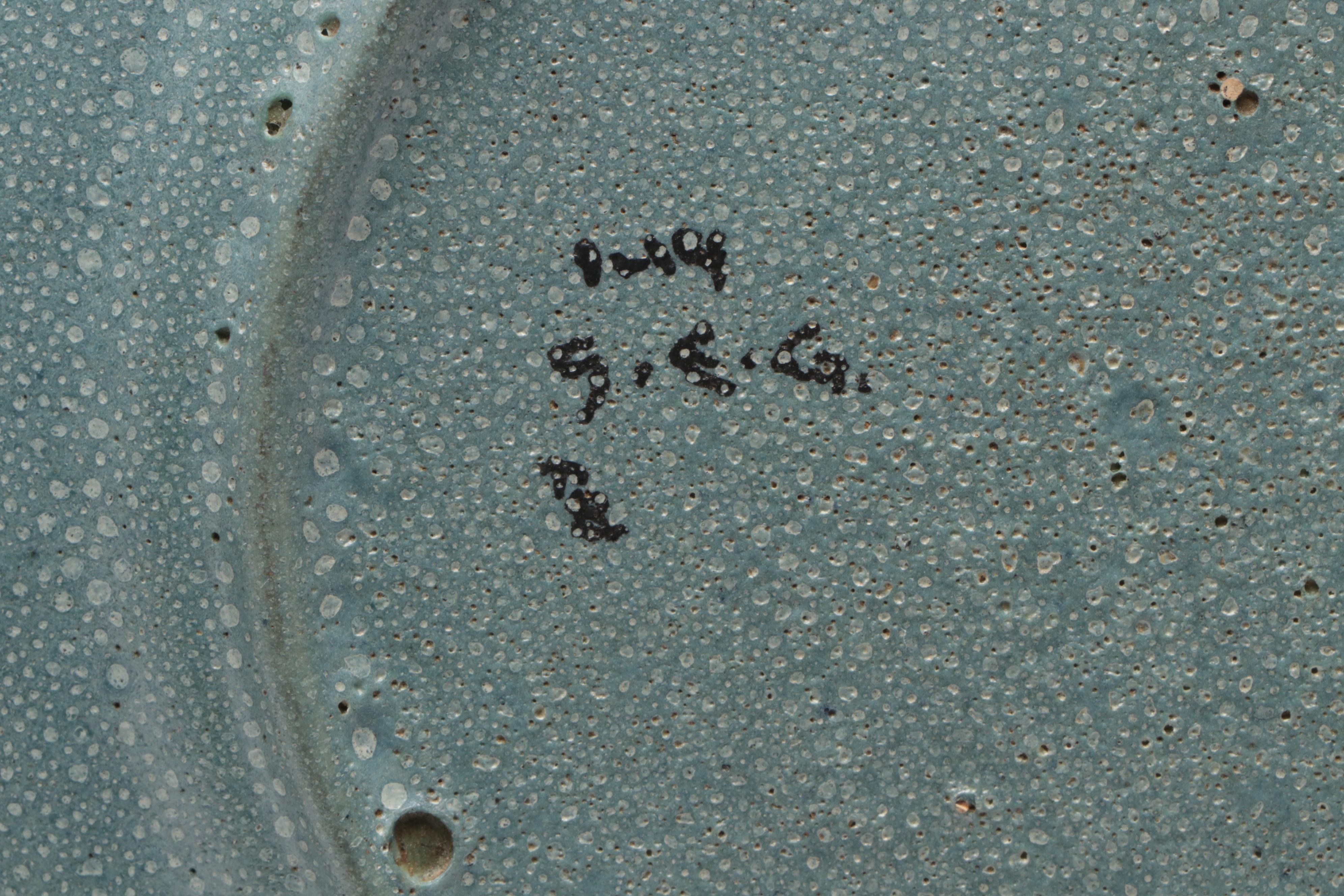 Saturday Evening Girls Pottery Lotus Motif Plates, Early 20th Century