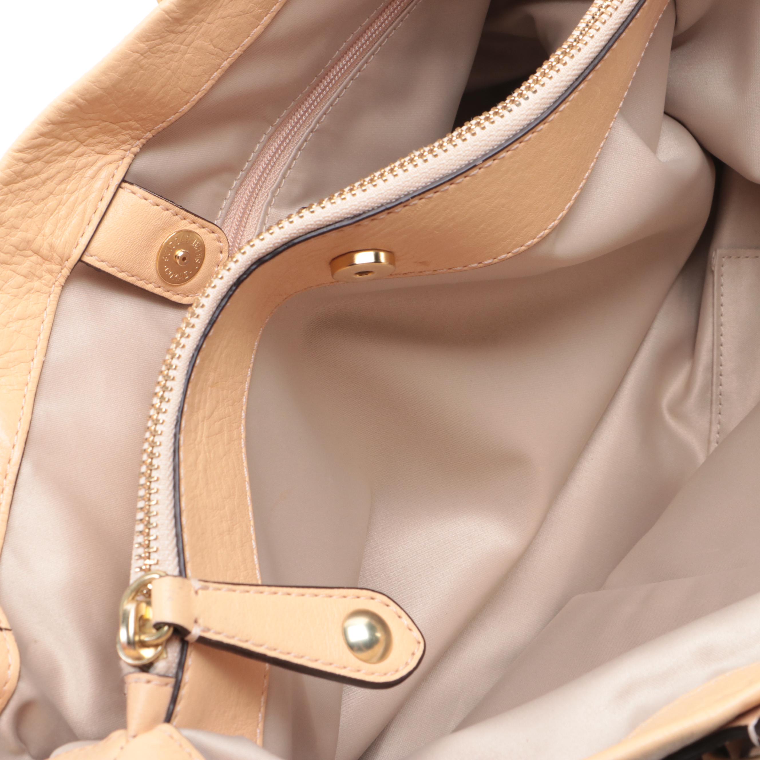 Coach Madison Carryall 14574 in Grained Leather with Checkbook Wallet