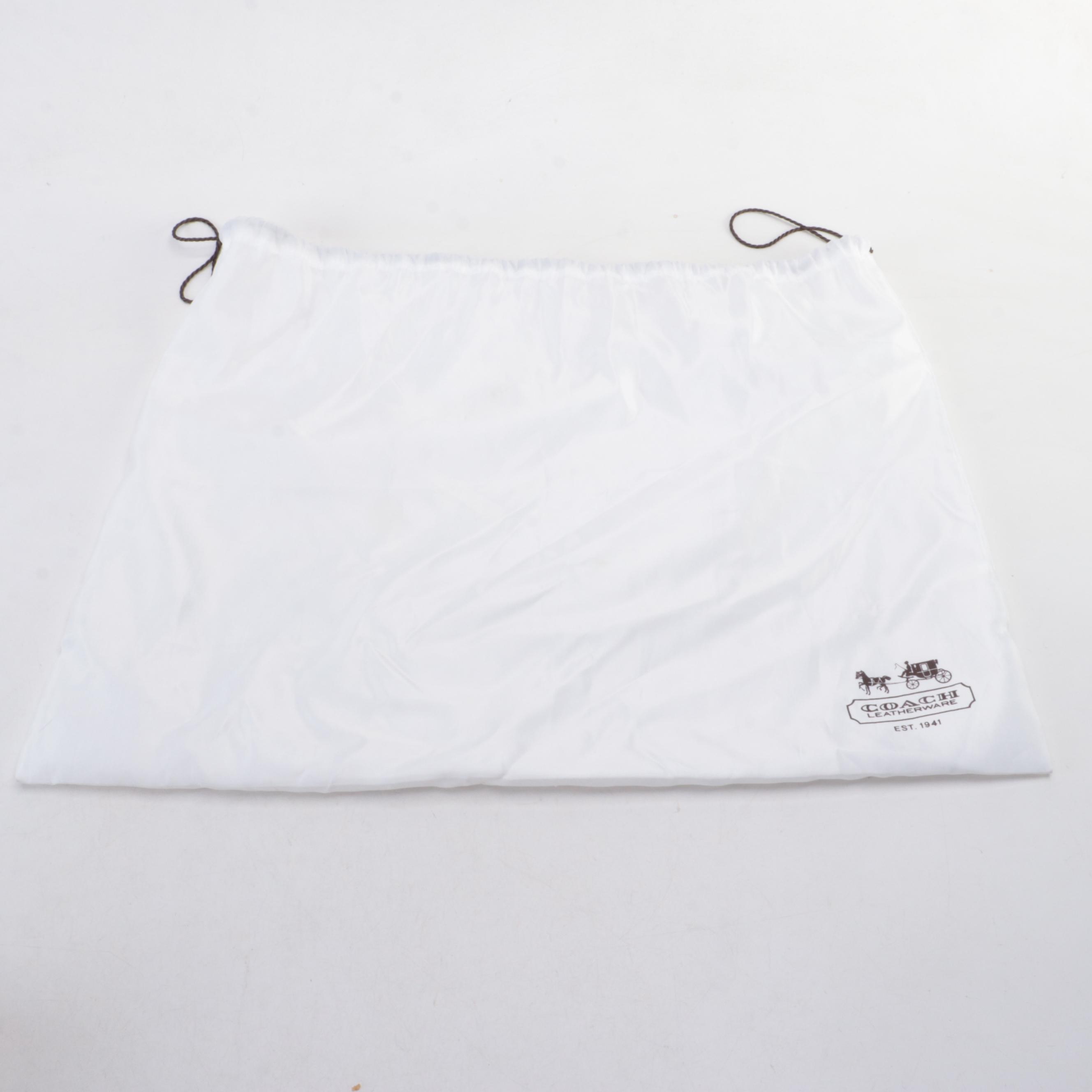 Coach Madison Carryall 14574 in Grained Leather with Checkbook Wallet