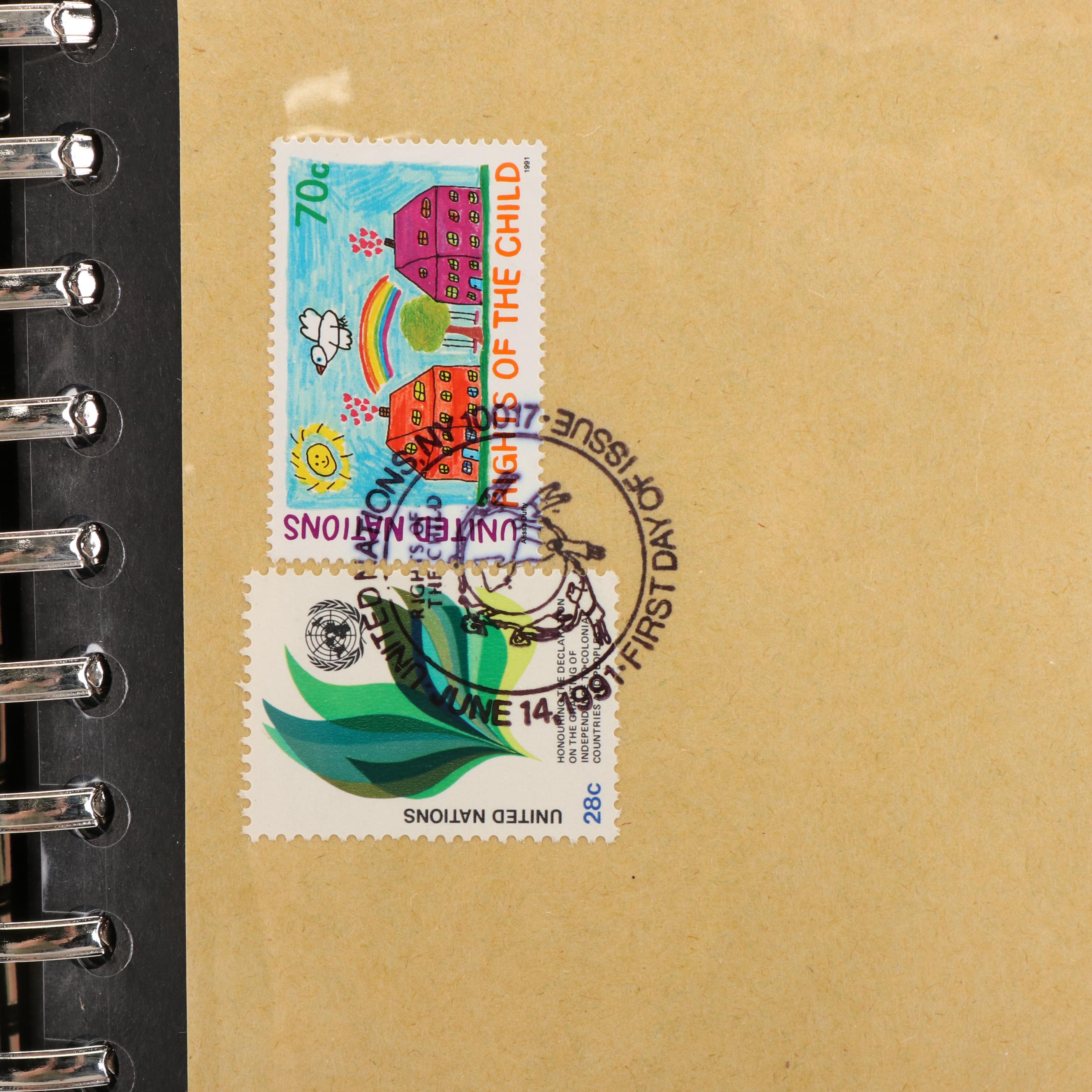 United Nations Postal Covers, U.S. Postal Covers and More