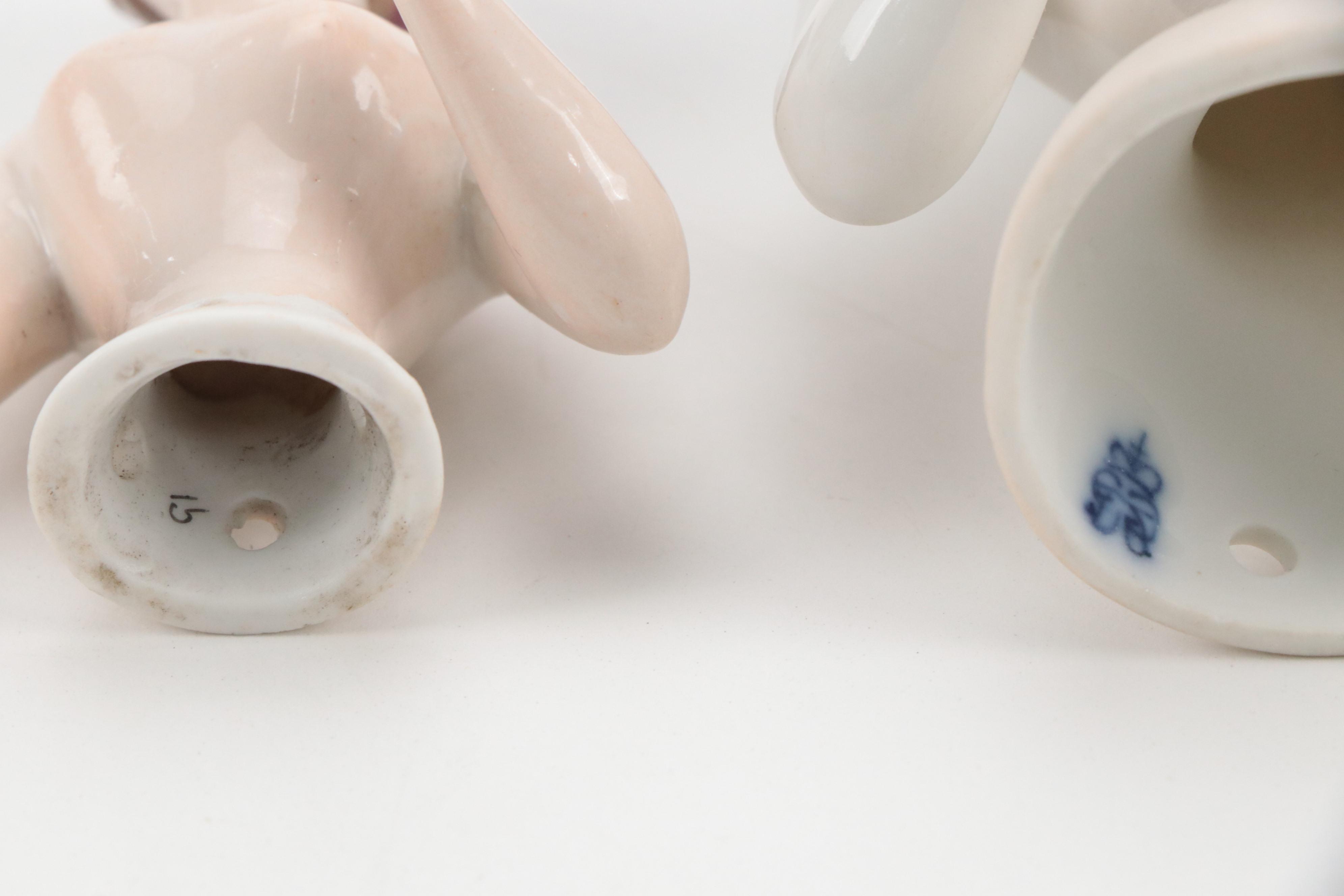 Volkstedt Half Doll with Dressel, Kister & Co and Other Dolls and Figurines