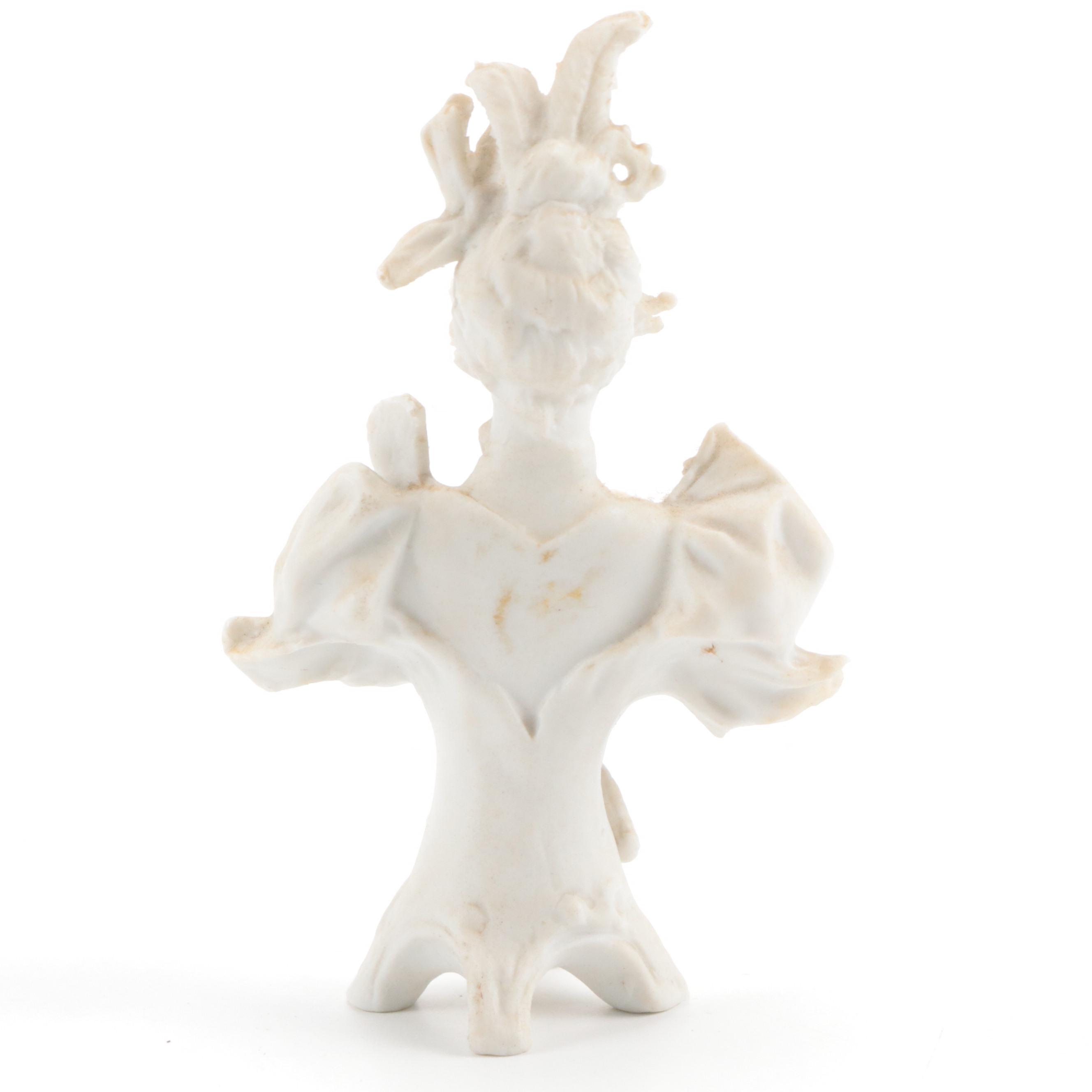 Volkstedt Half Doll with Dressel, Kister & Co and Other Dolls and Figurines