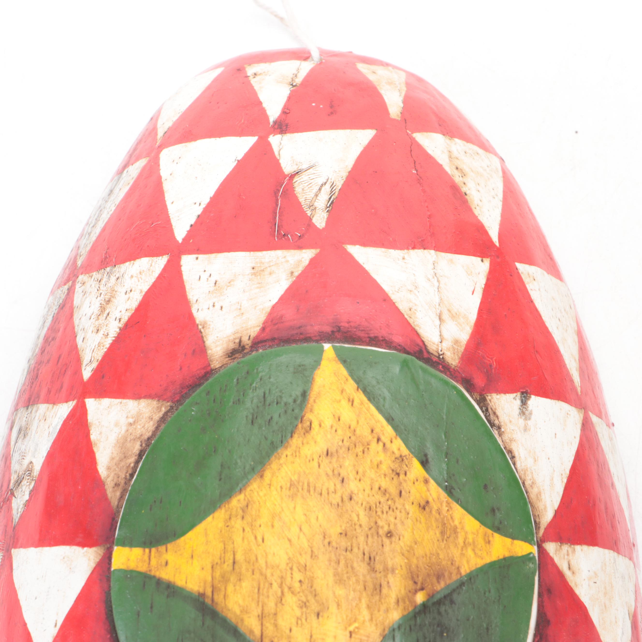 West African Bambara Ntomo Mask, Javanese and Jamaican Souvenir Masks,