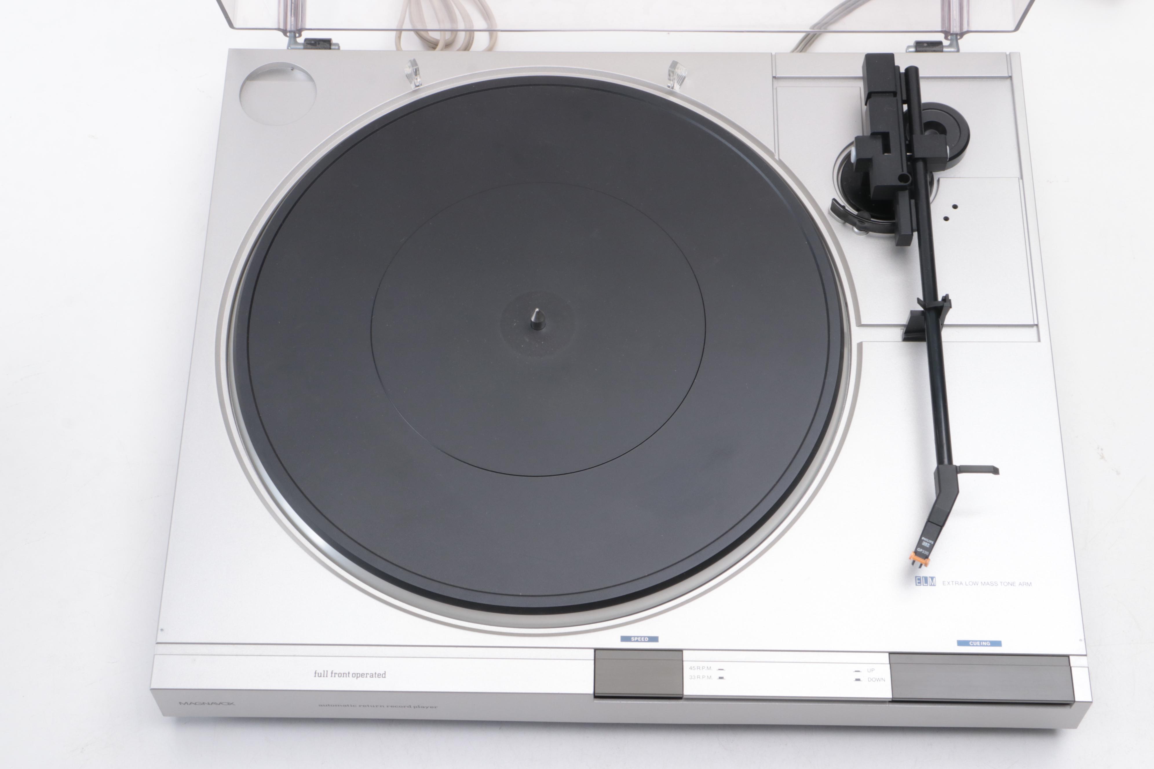 Magnavox ELM Automatic Return Record Player