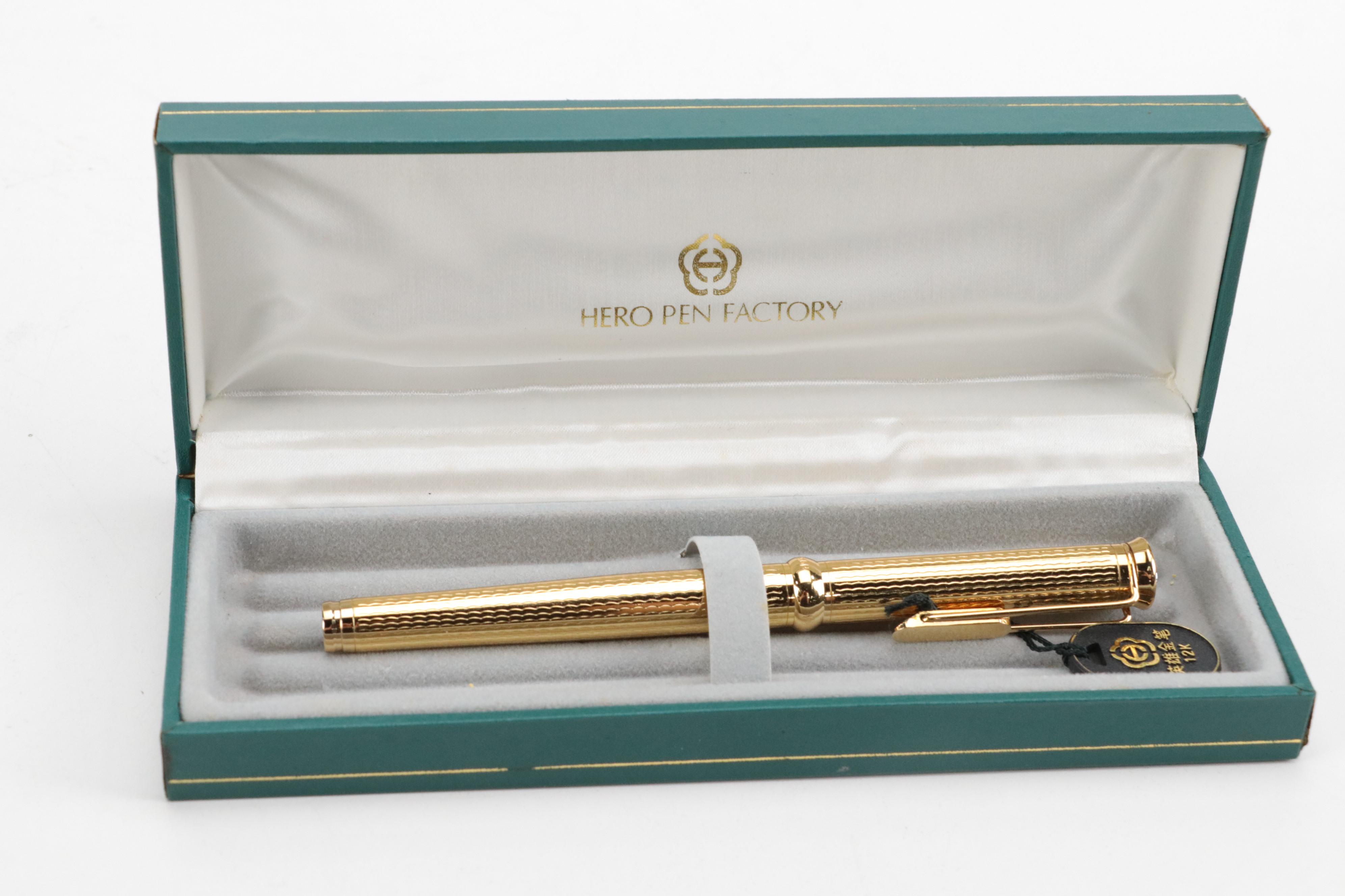 Parker 41 Turquoise Fountain Pen and Pencil Set with Gold Plated Fountain Pen