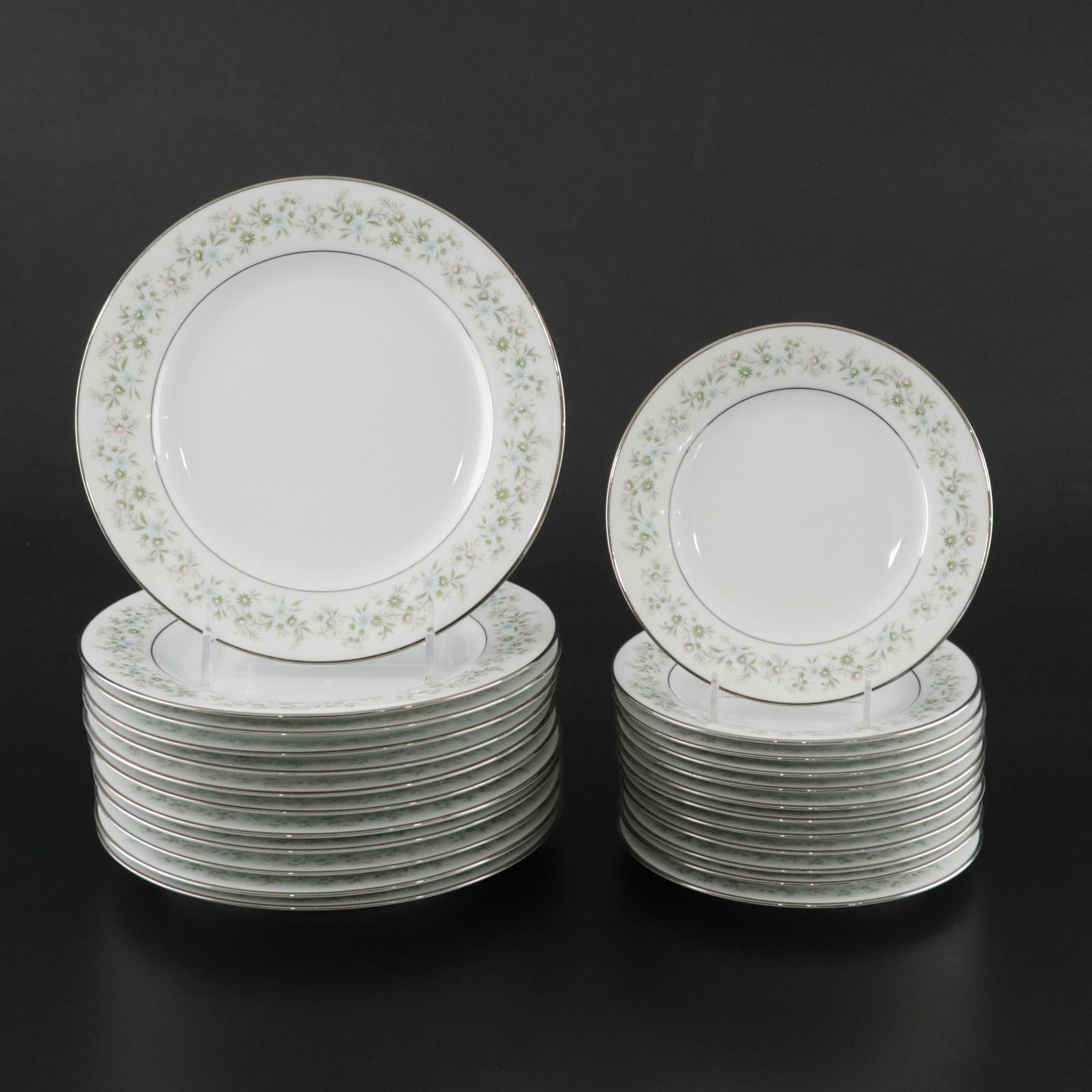 Noritake "Savannah" Platinum Rim Dinnerware, 1969-1991