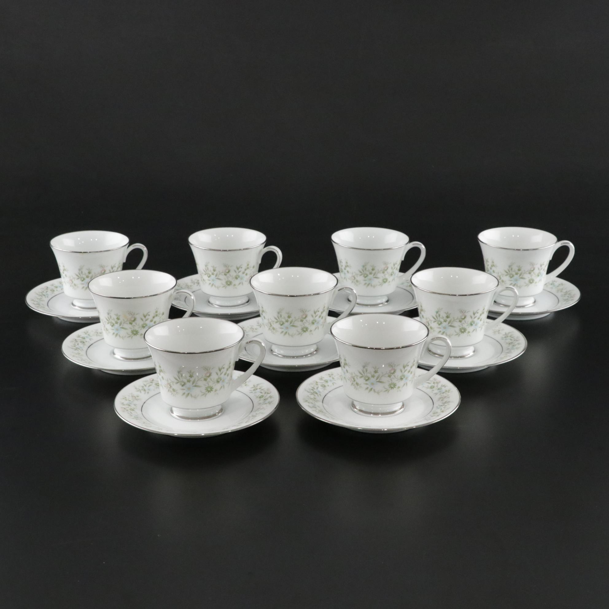 Noritake "Savannah" Platinum Rim Dinnerware, 1969-1991