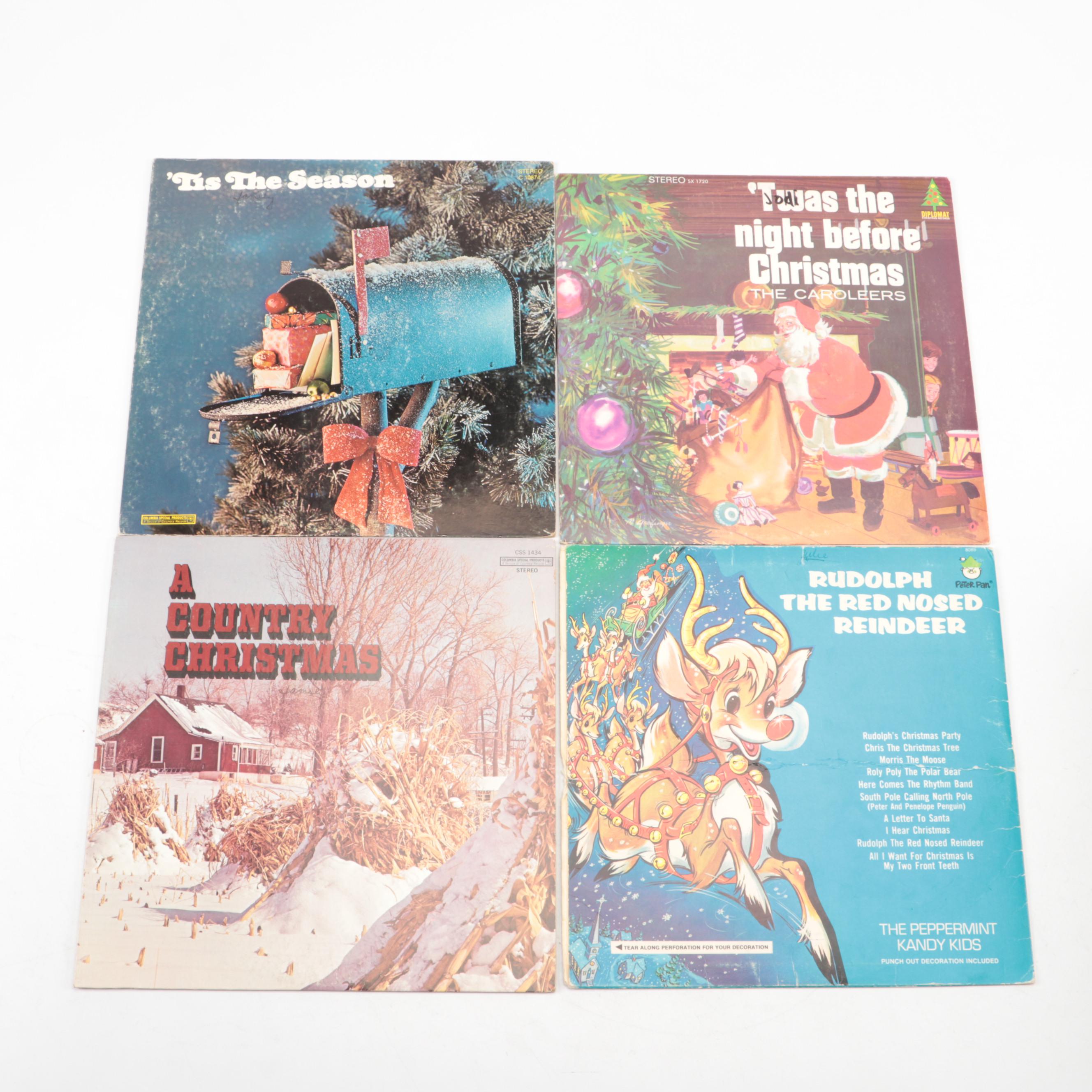 ABBA, John Denver, Carpenters, Christmas, and More Vinyl Record Albums