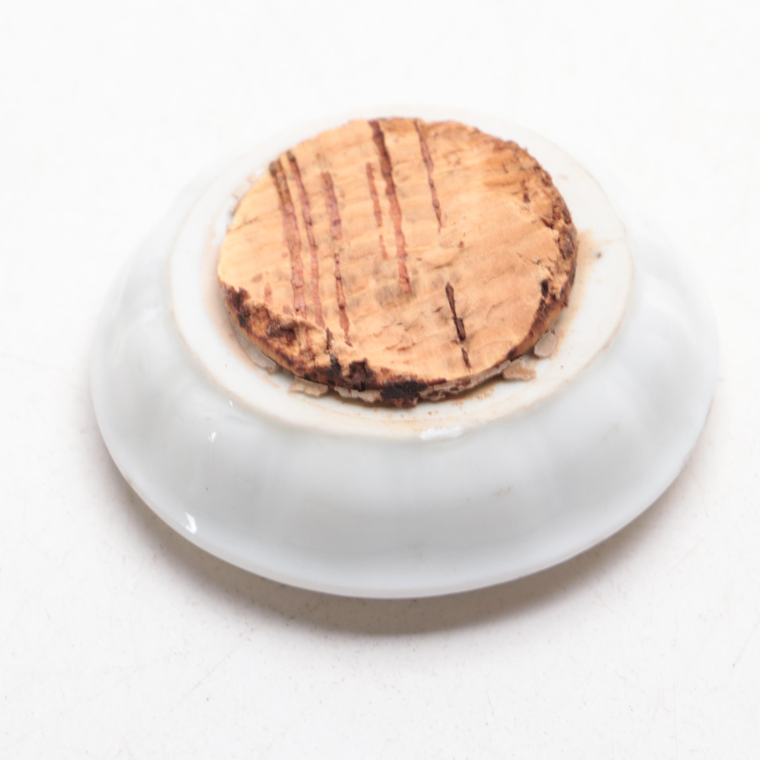 Haviland Limoges Porcelain "Chantilly" Decanters and Candlesticks