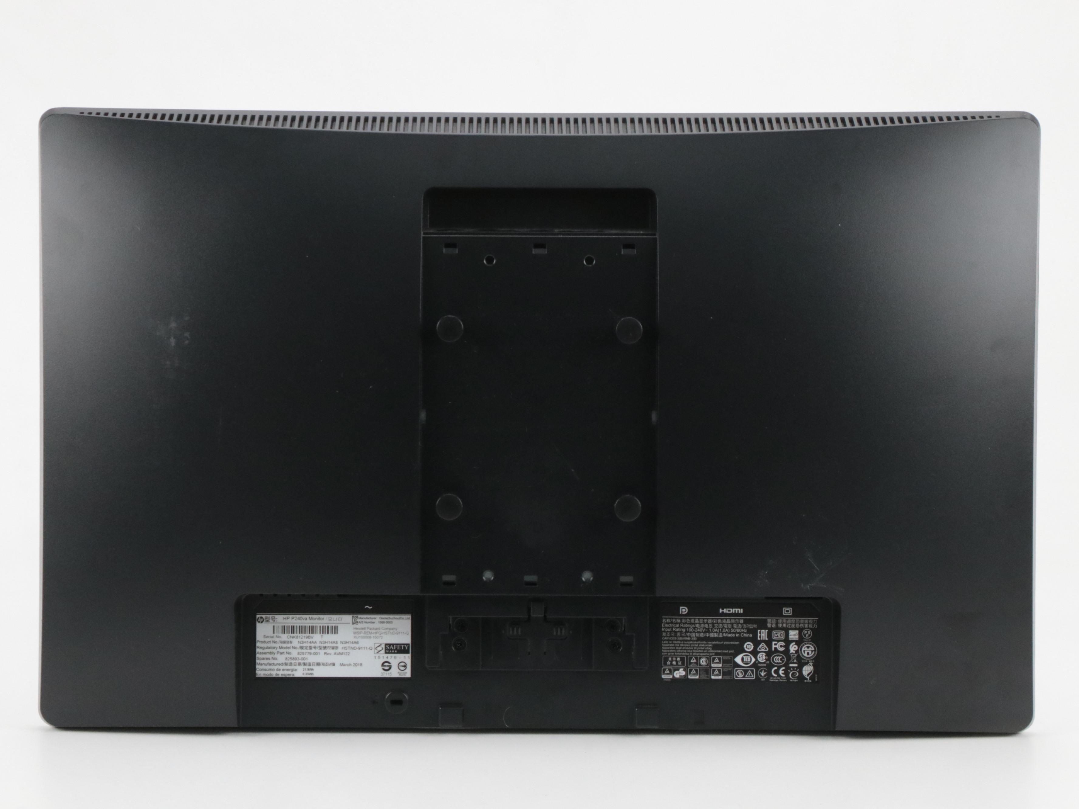 HP ProDisplay P240va Monitor