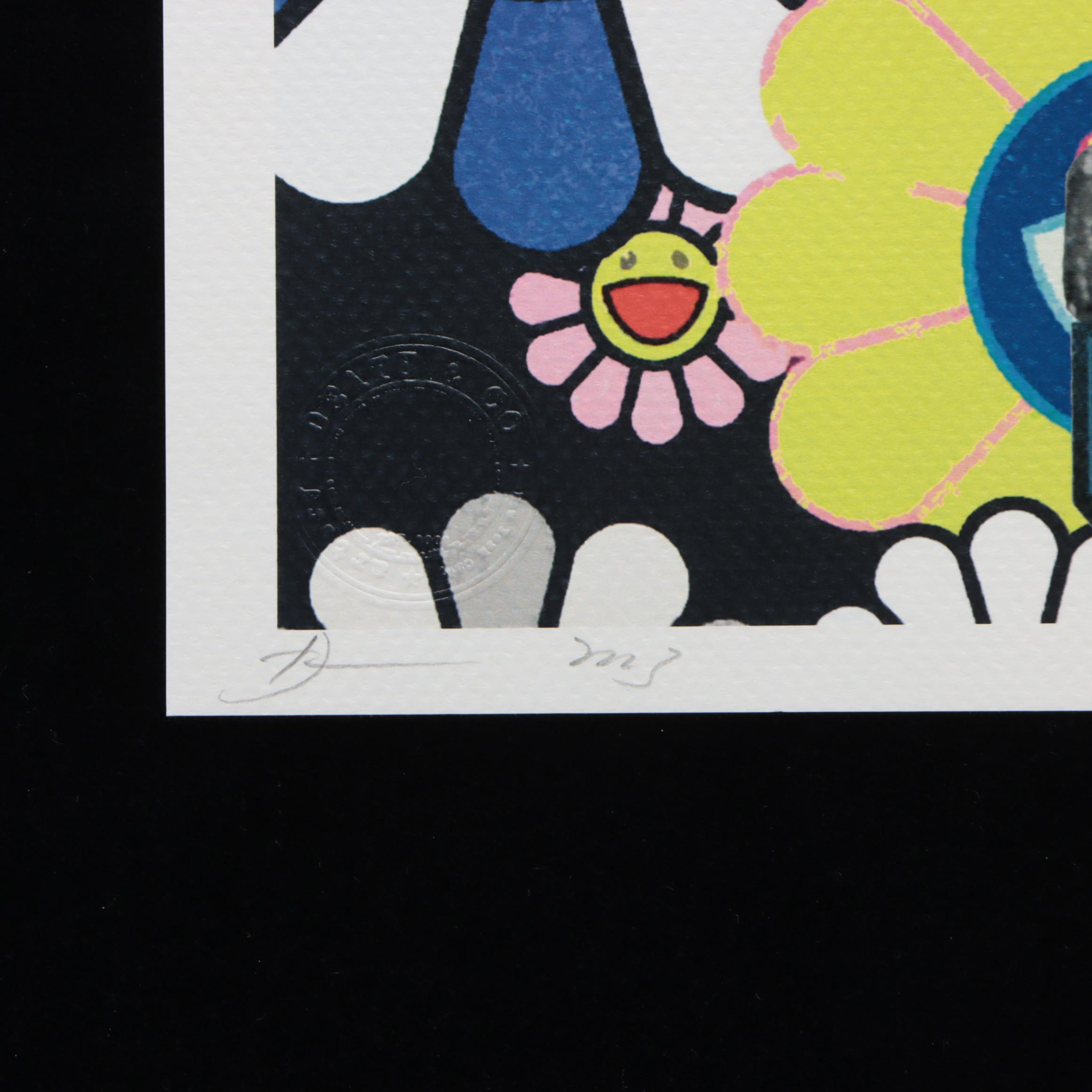 Death NYC Pop Art Graphic Print of Victor Wembanyama x Murakami