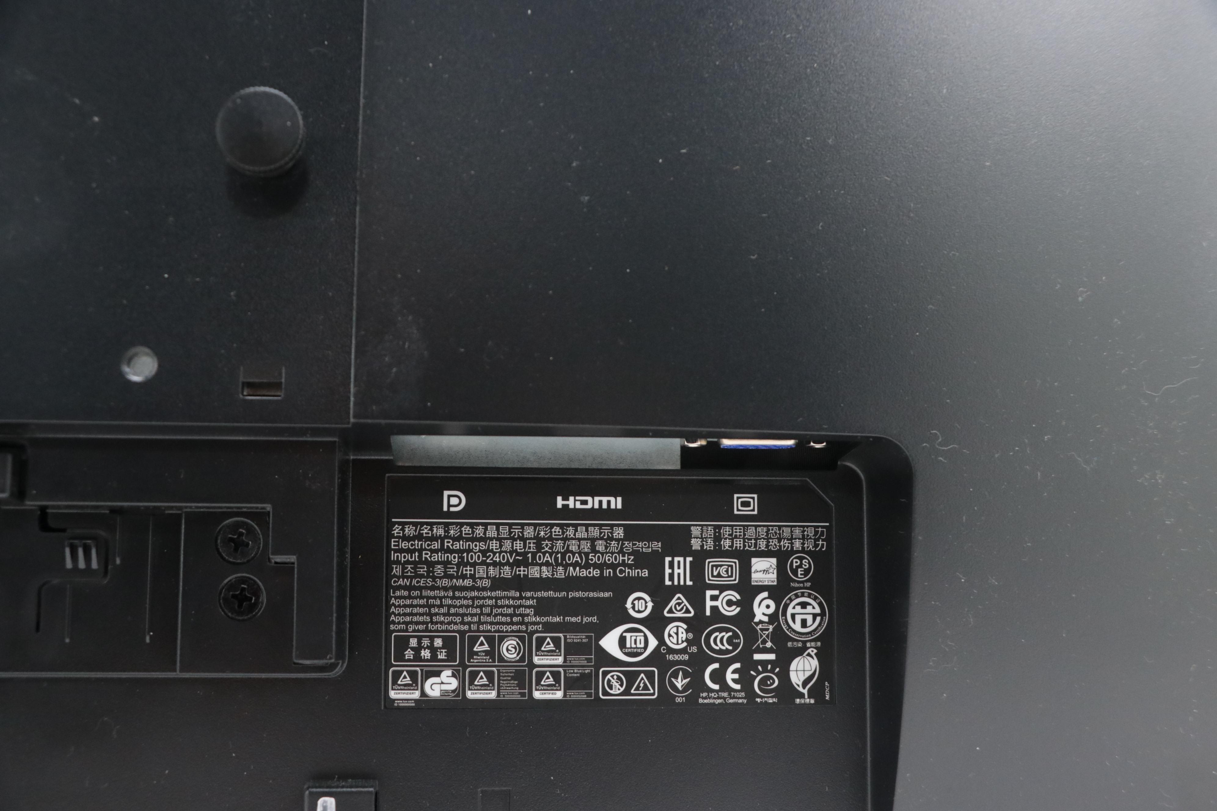 HP ProDisplay P240va Computer Monitor, 2018