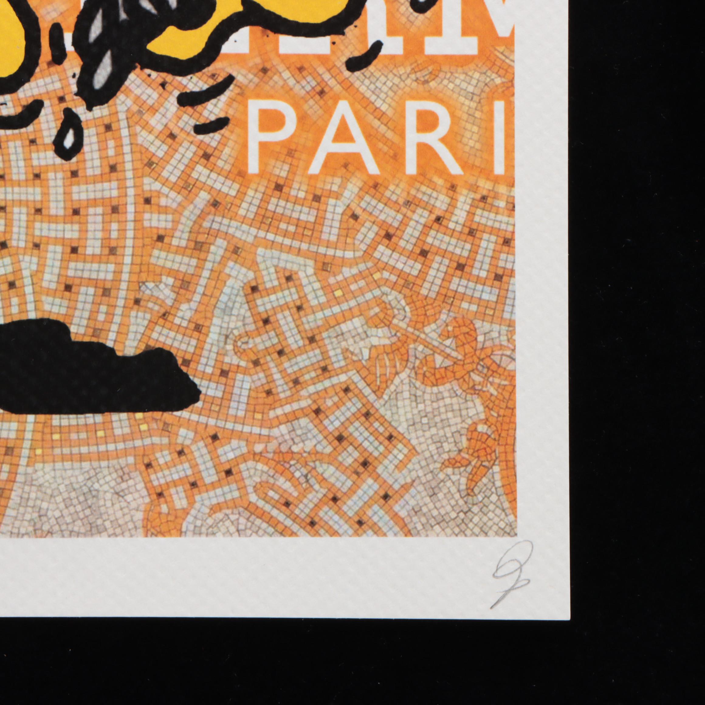 Death NYC Pop Art Graphic Print of Snoopy x Hermès