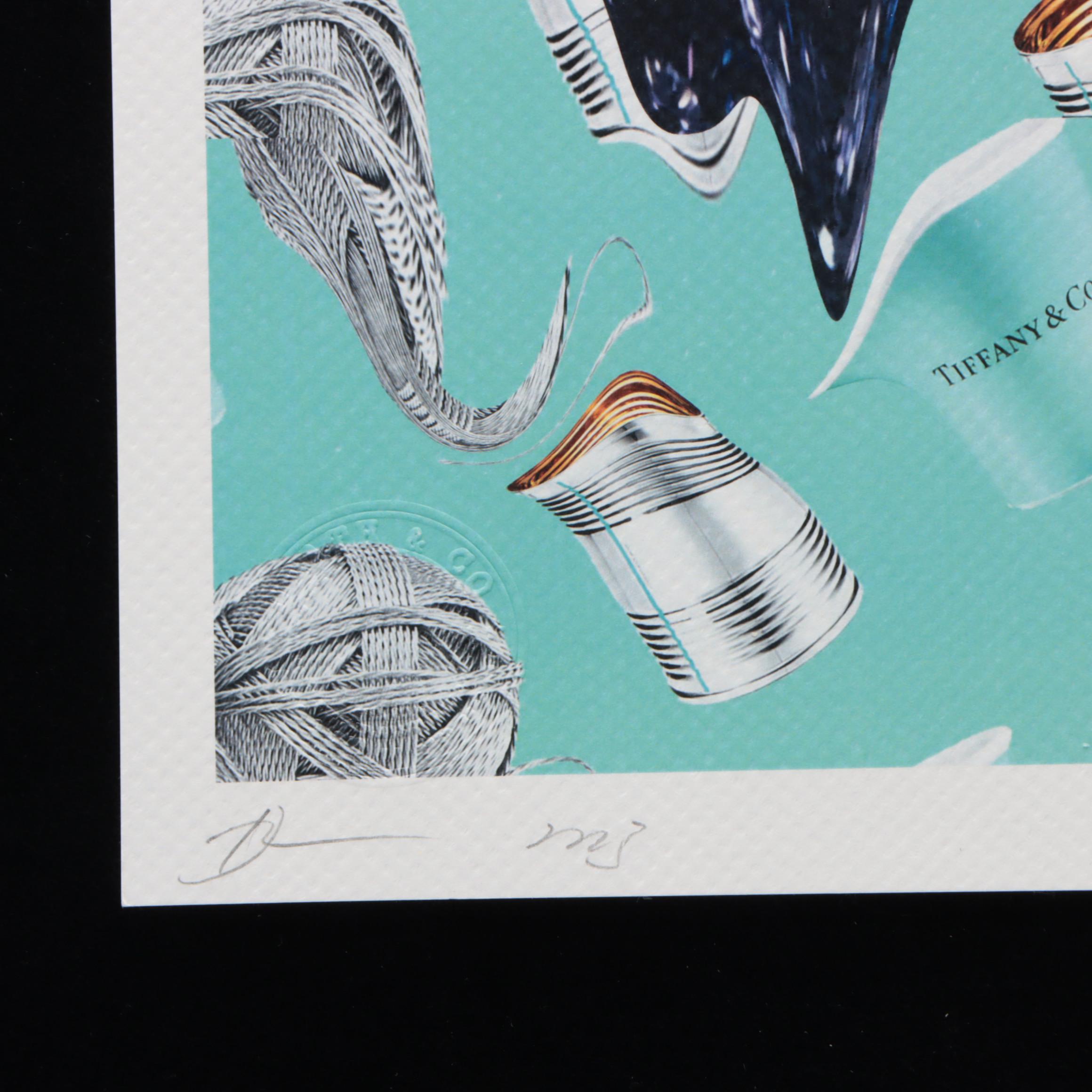 Death NYC Pop Art Graphic Print of Taylor Swift x Tiffany & Co., 2023