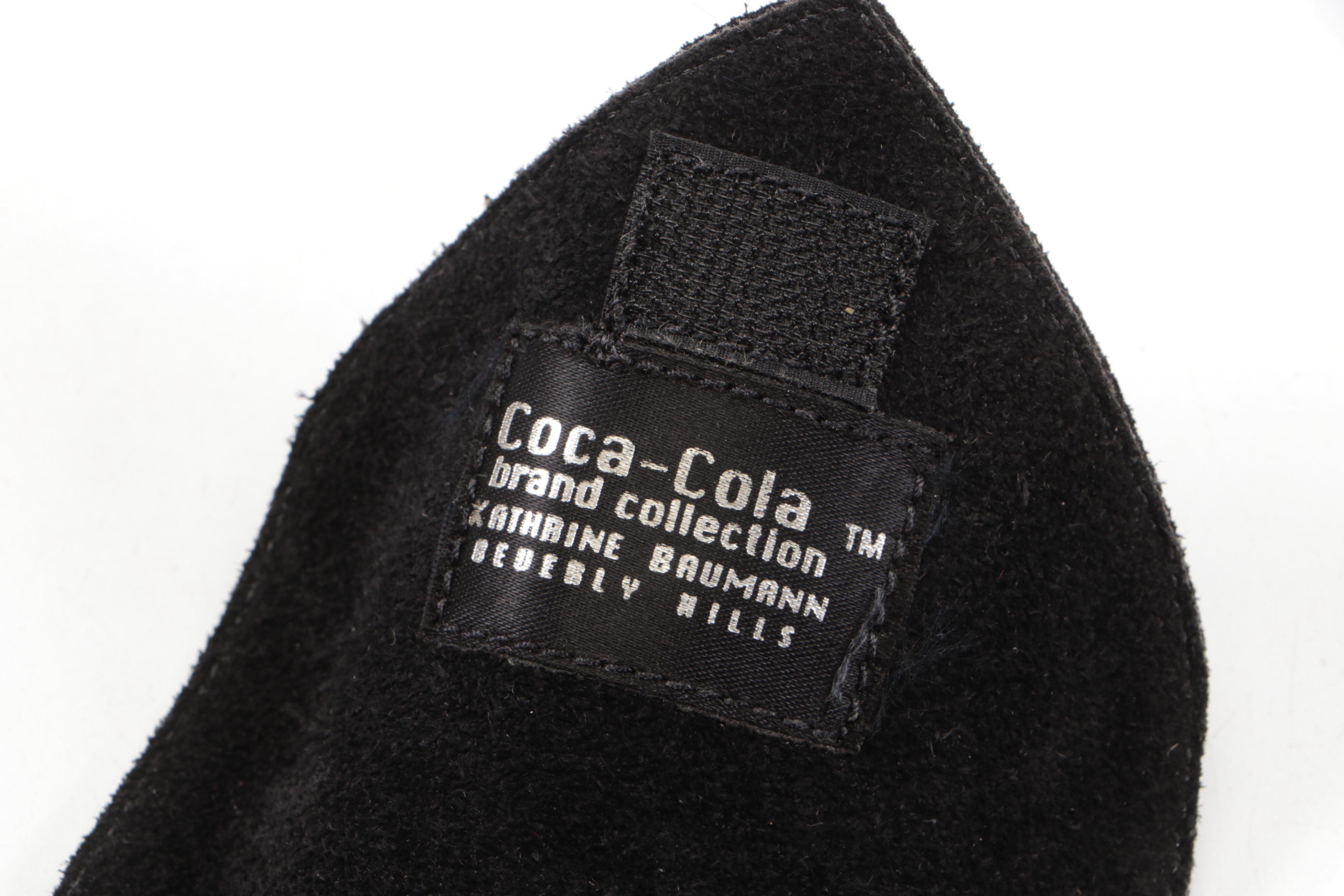 Kathrine Baumann for Coca-Cola Rhinestone Clutch with Black Onyx Latch