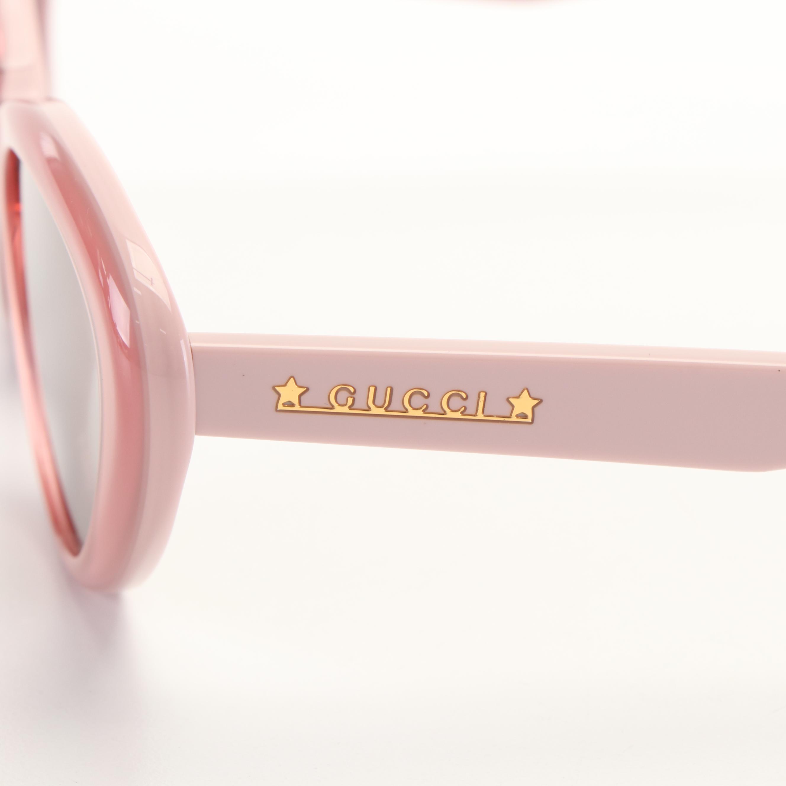Gucci GG1170S Pink Cat Eye Sunglasses with Case