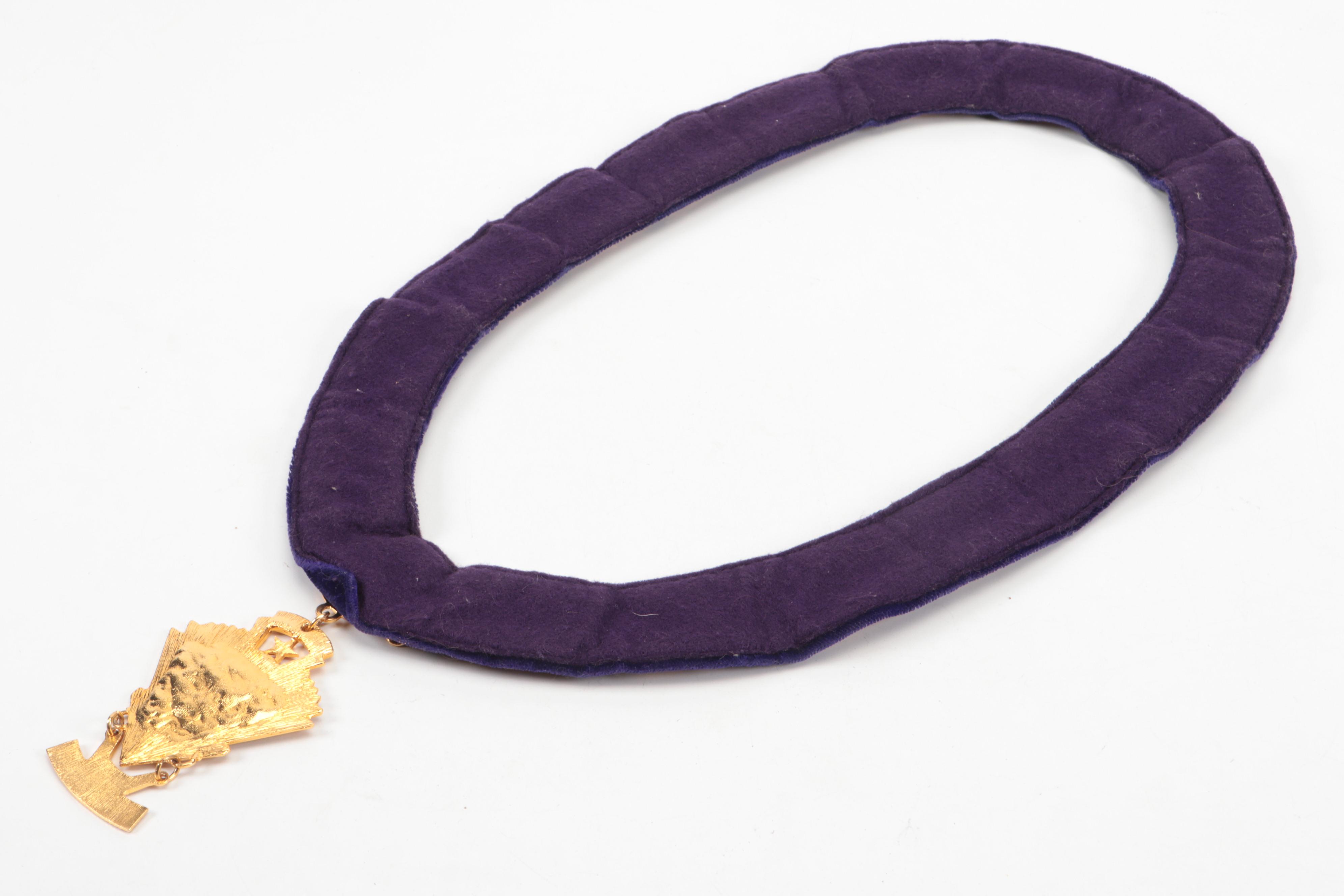 Benevolent Protective Order of Elks Ritual Collar