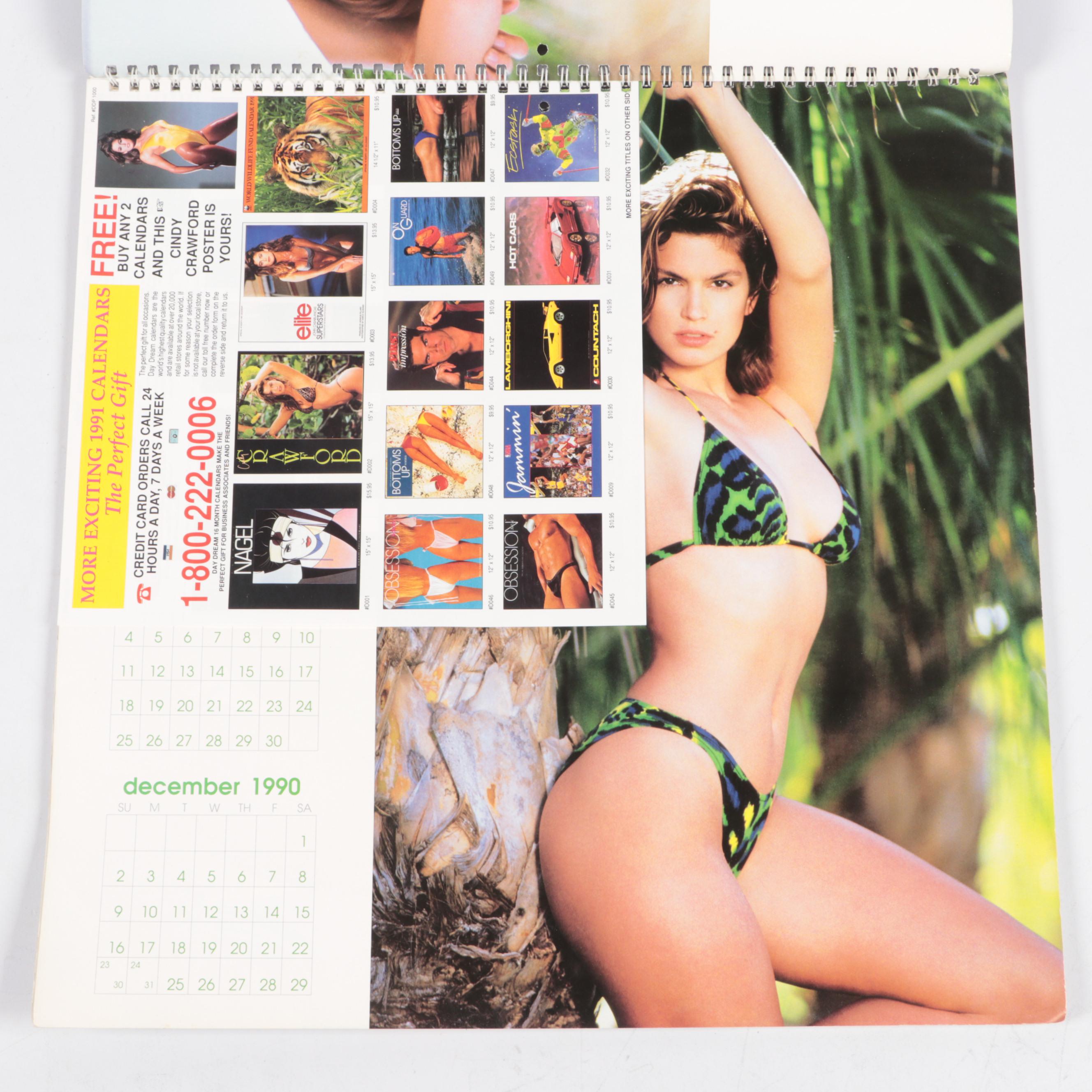 Cindy Crawford Calendars and Memorabilia