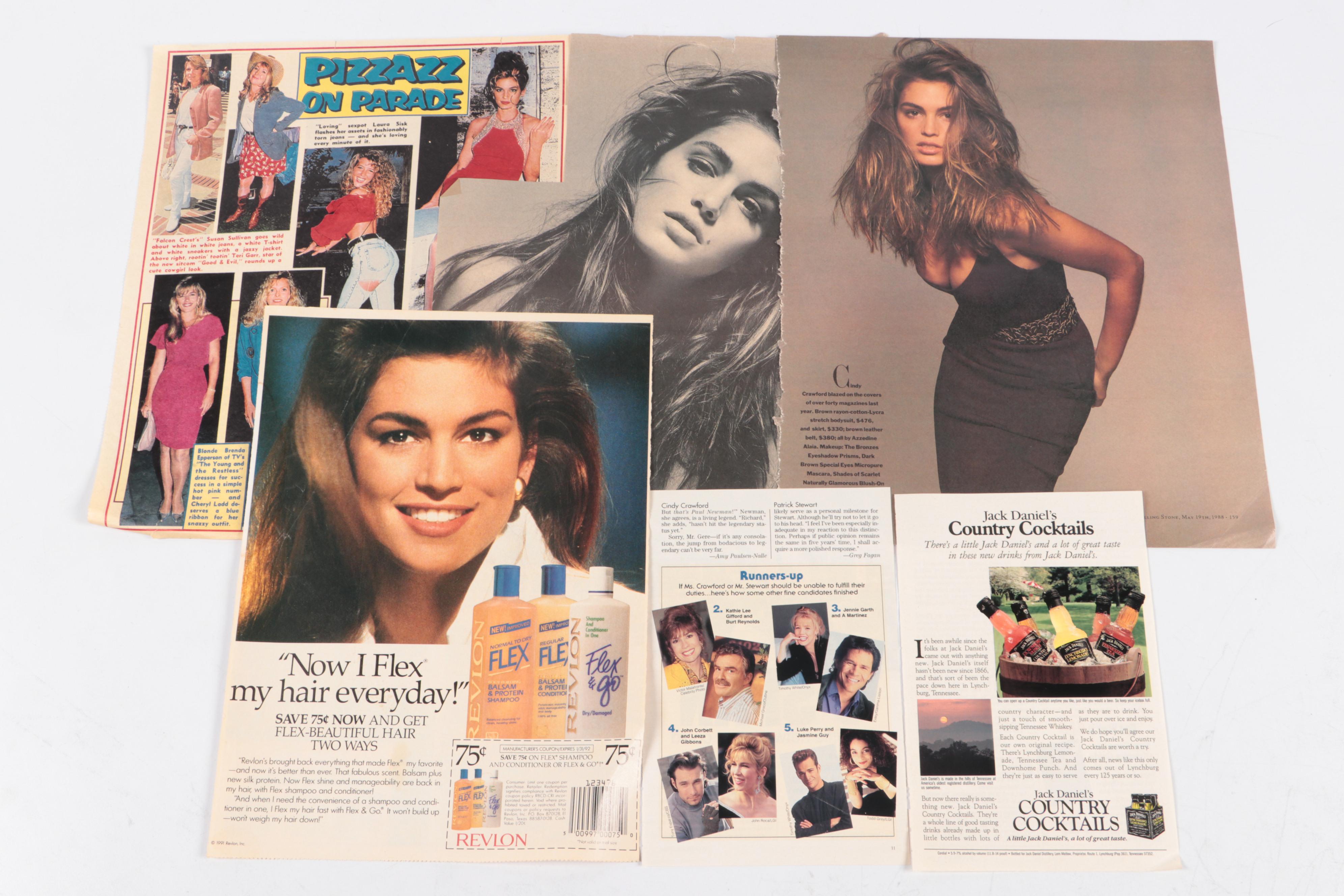 Cindy Crawford Calendars and Memorabilia