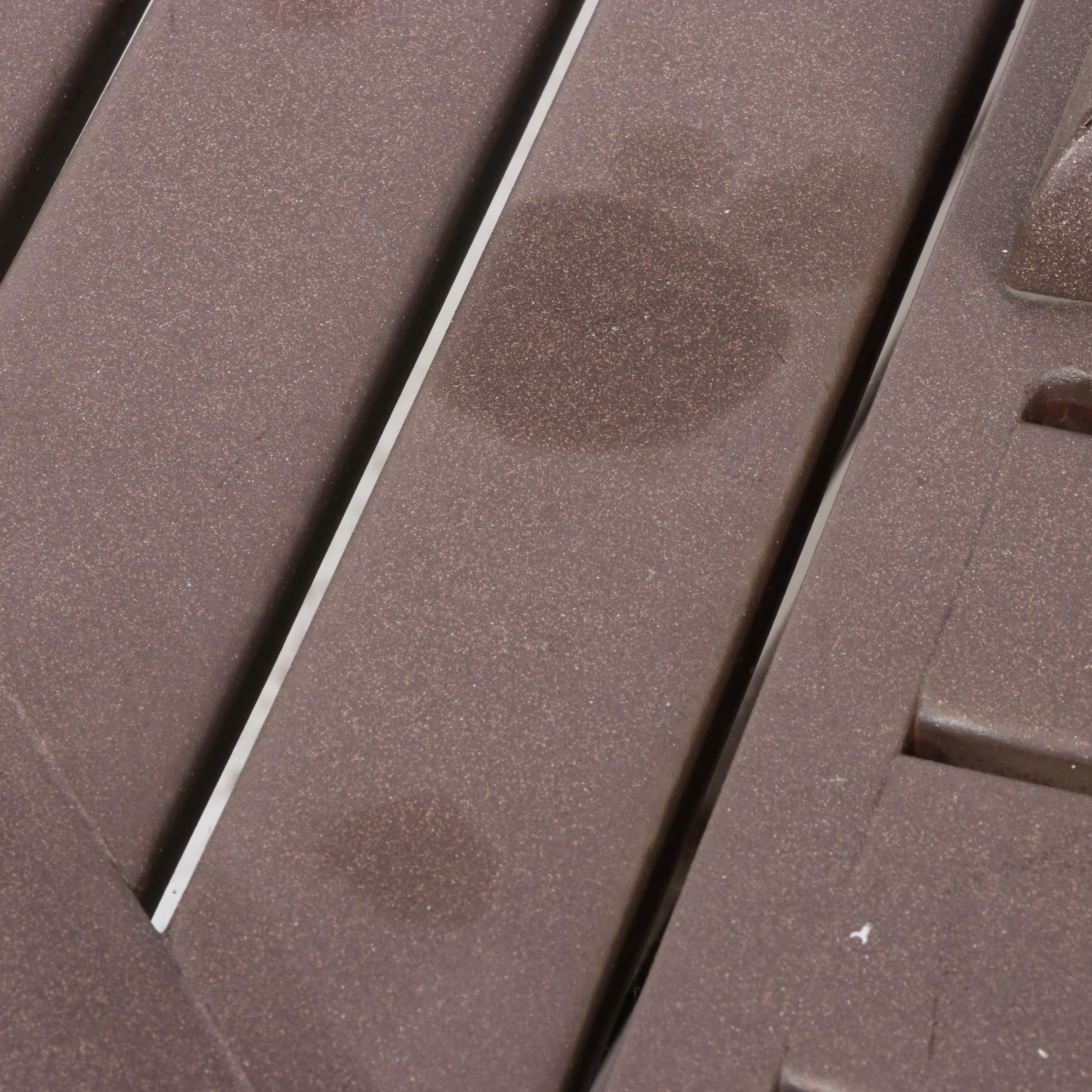 Hexagonal Outdoor Propane Fire Pit with Ceramic Logs